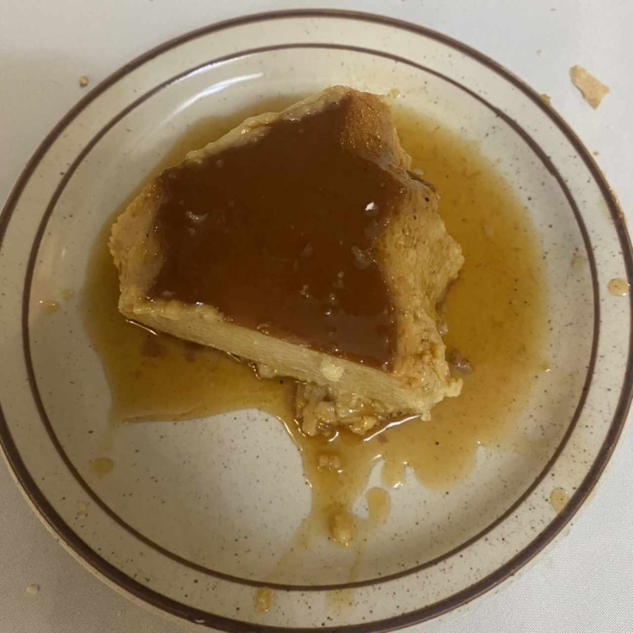 Flan de coco