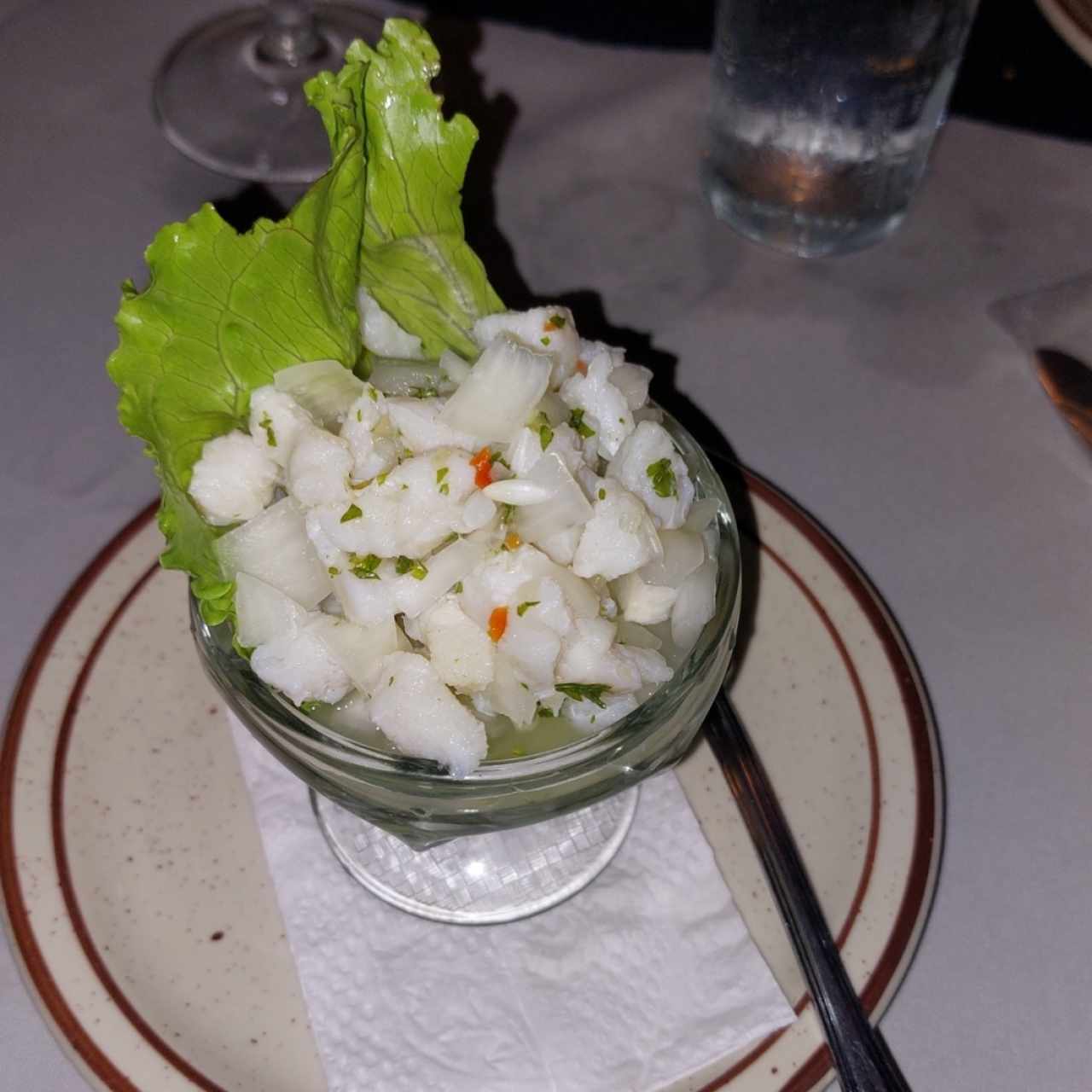 ENTRADAS / APPETIZERS - CEVICHE DE CORVINA