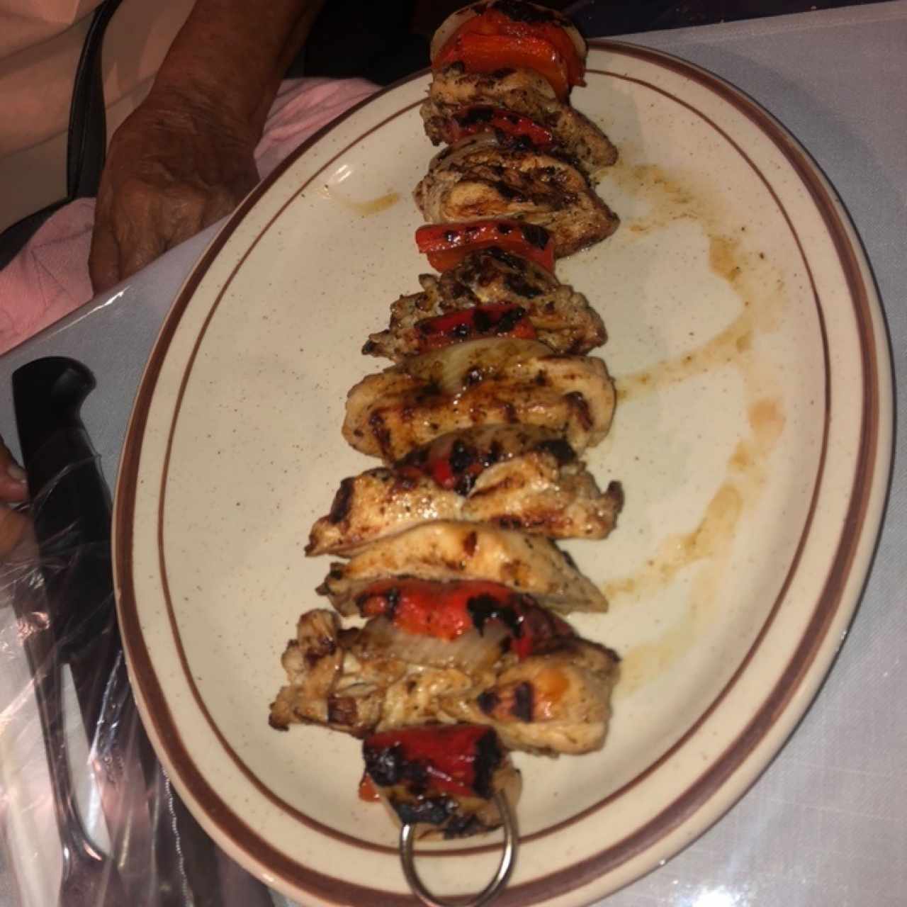 BROCHETA DE POLLO