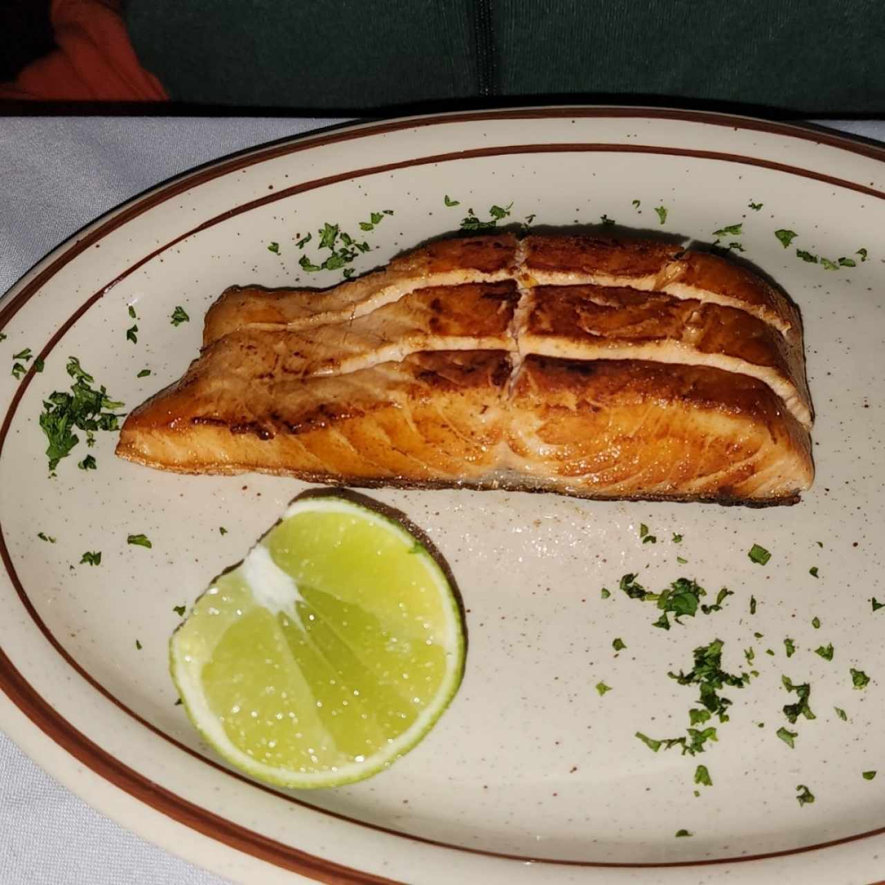 Salmon a la plancha