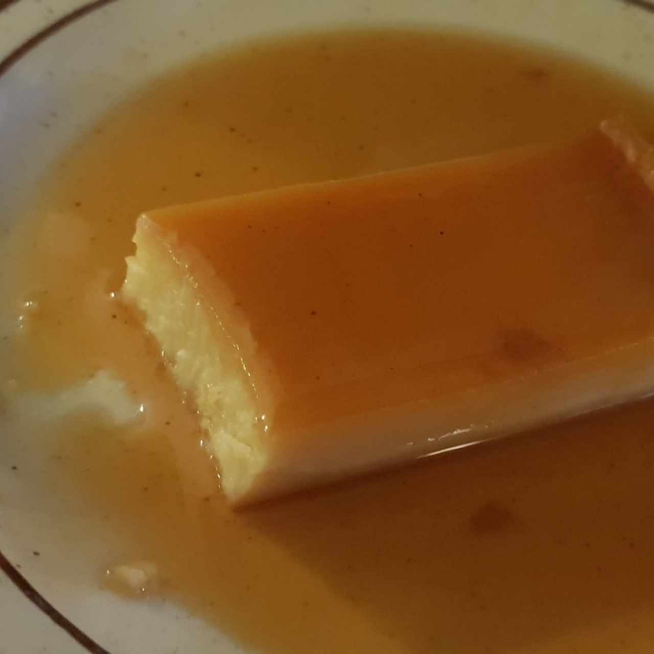 flan de la casa