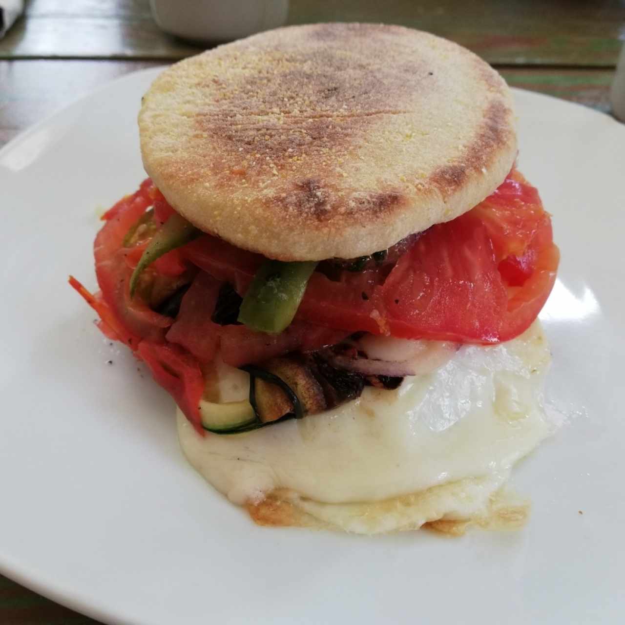 veggie english muffin