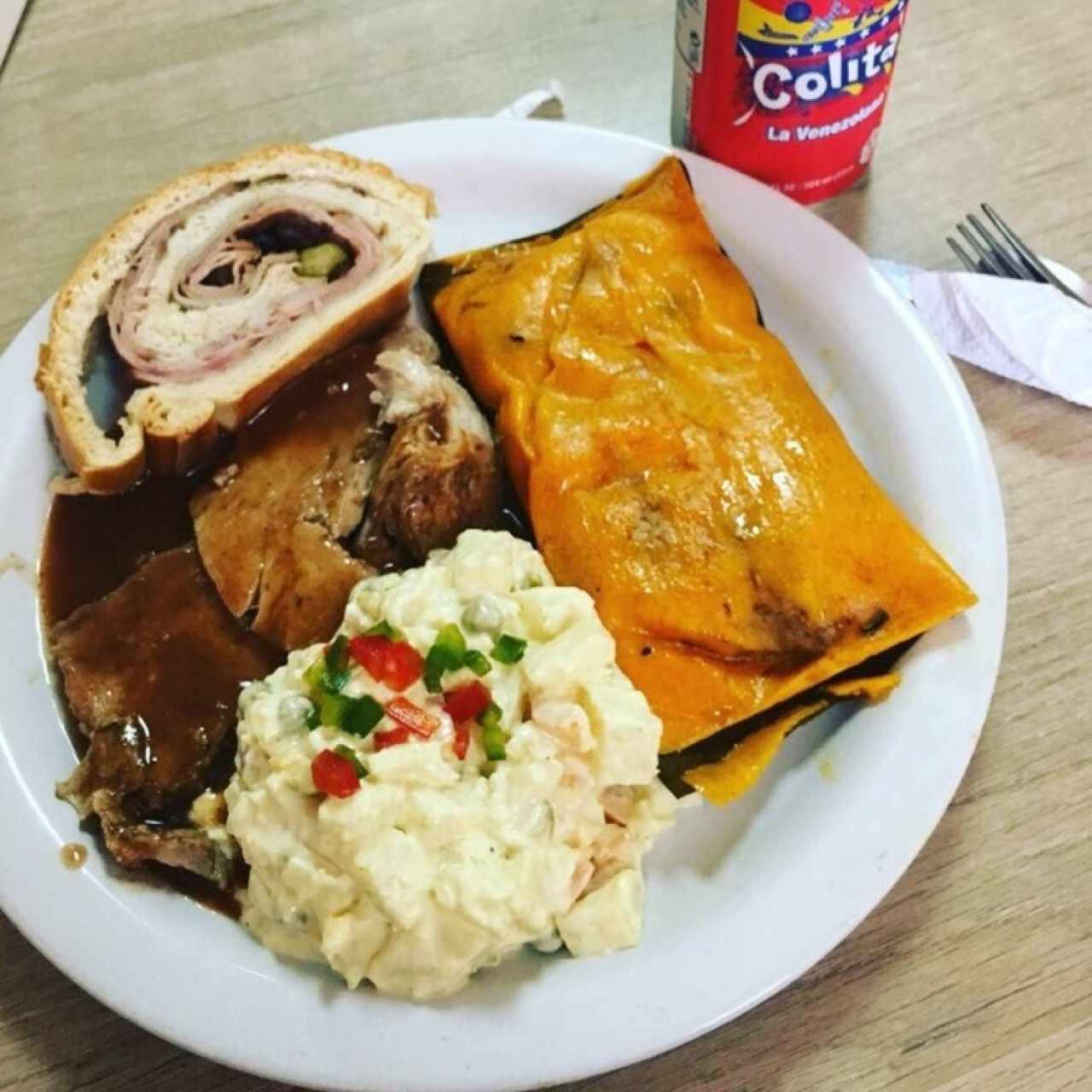 Plato navideño