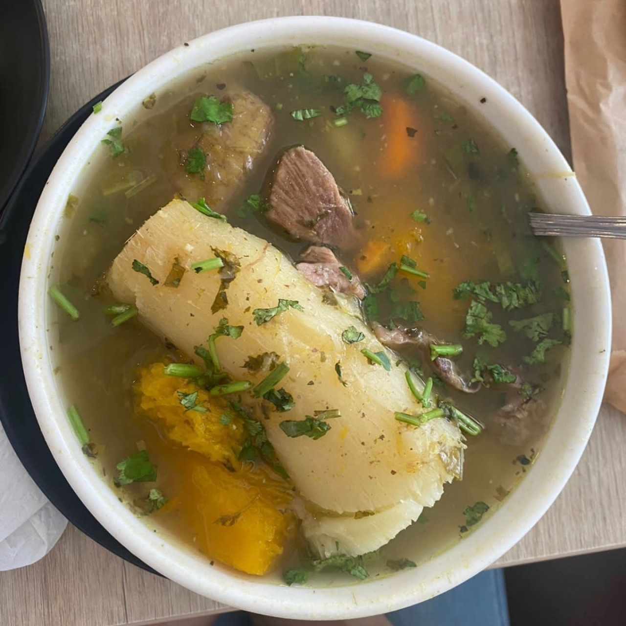 Sopa de res