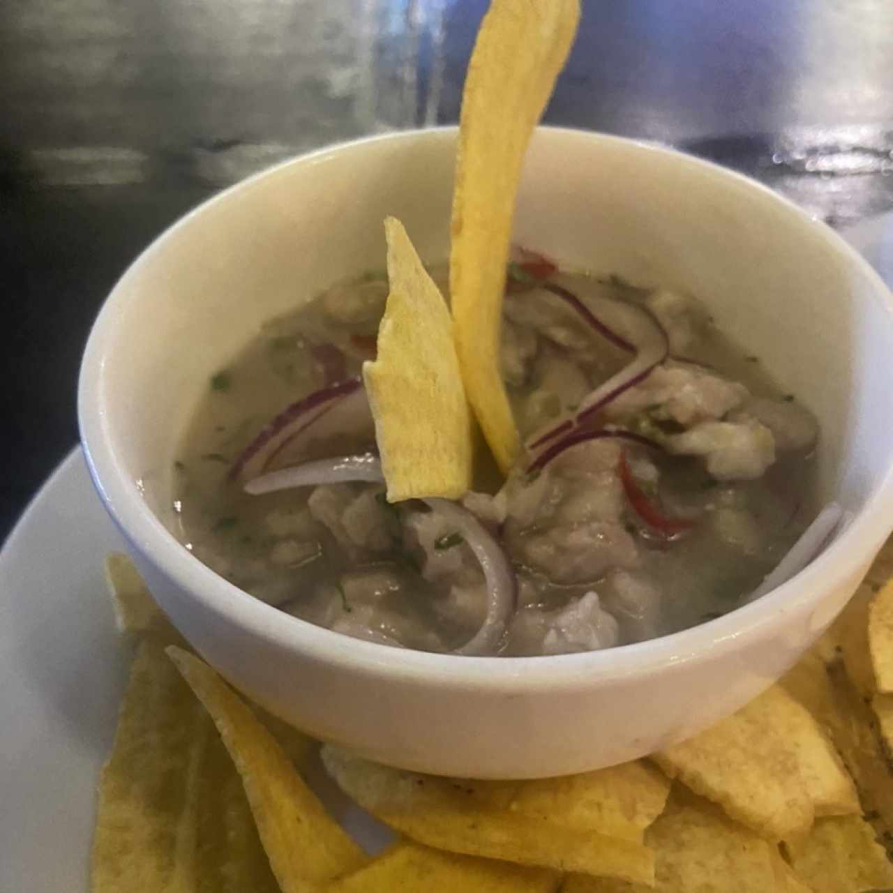 Ceviche de corvina