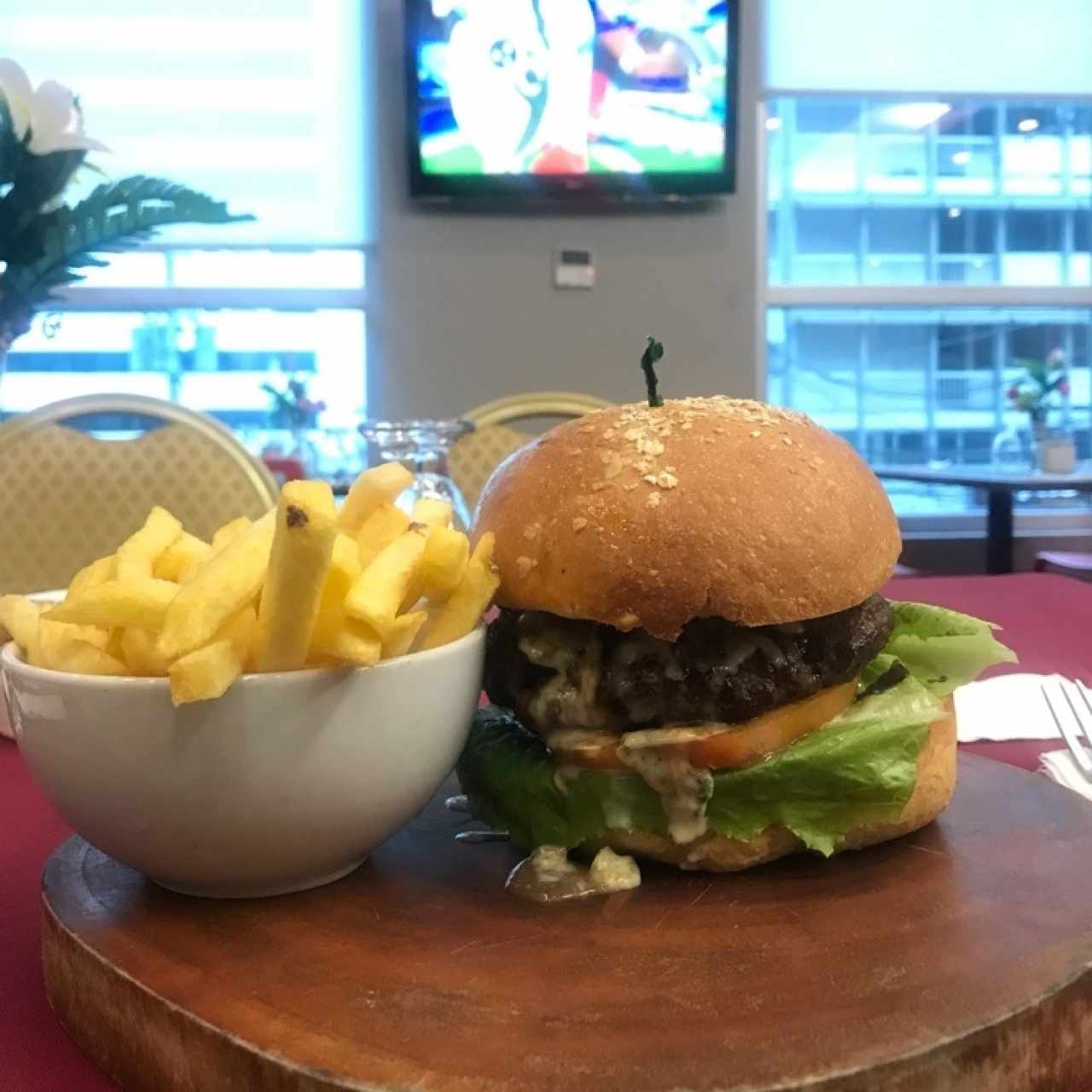 Blue Cheese Burger