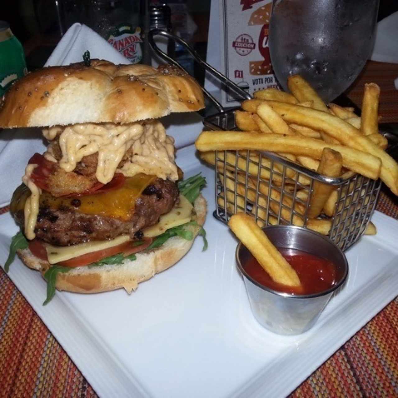 The Wall Burger.