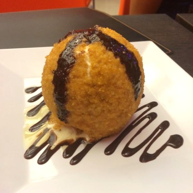 Helado Tempura