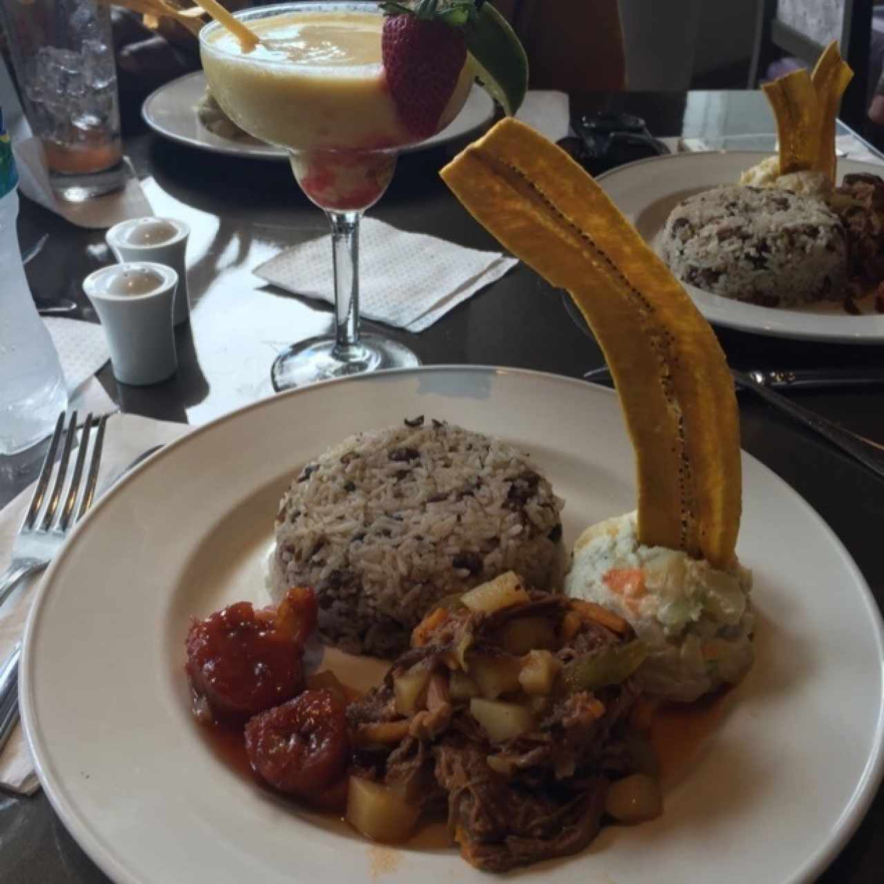 Ropa Vieja, Arroz con Guandules 