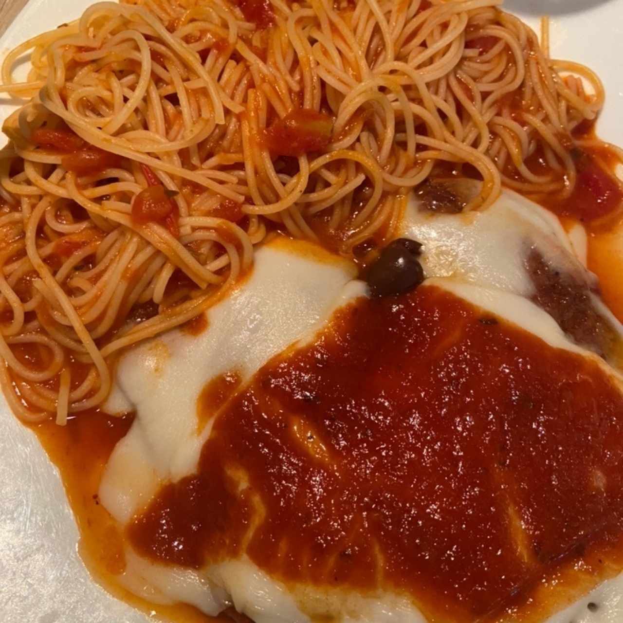 Pollo - Pechuga Parmigiana