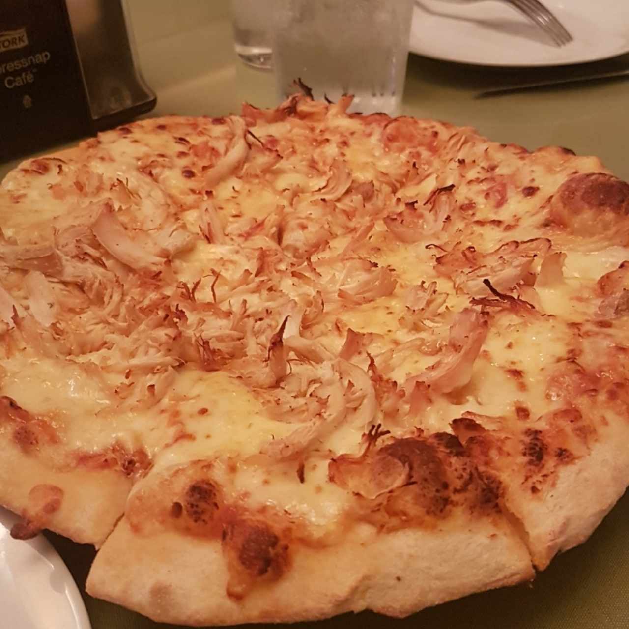 Pizza de pollo