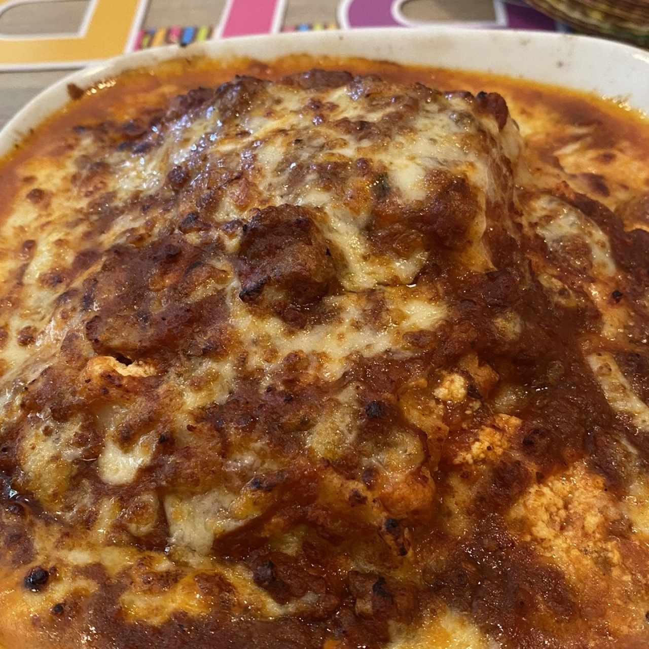 Pastas Gratinadas - Lasagna Gratinada