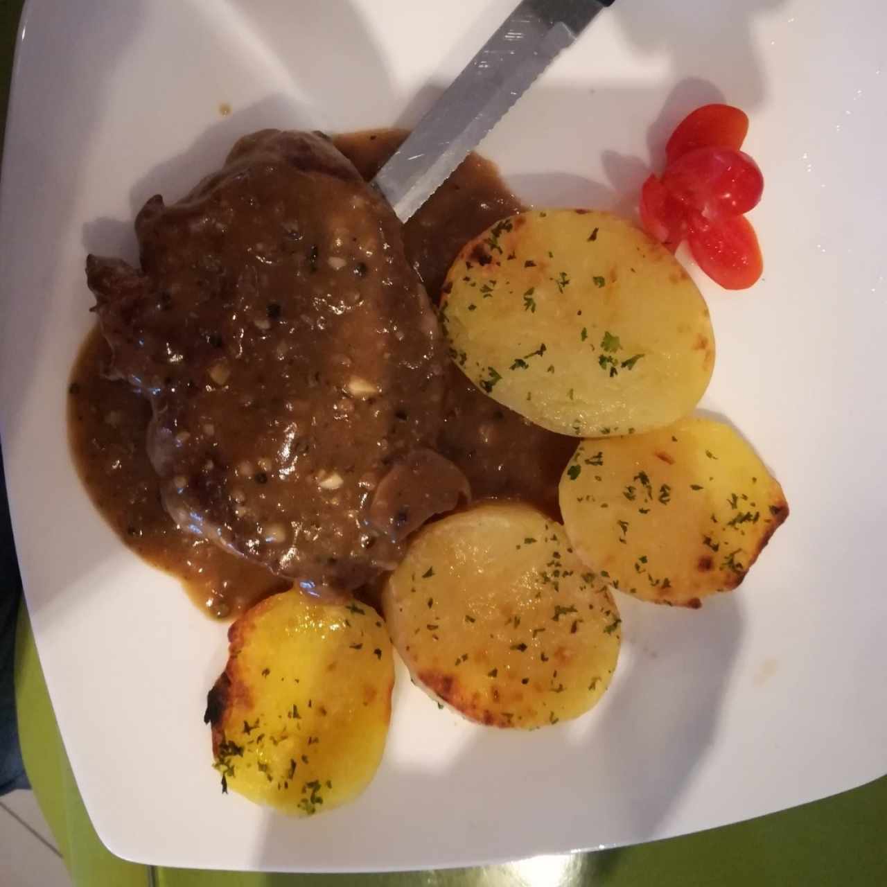 filete 🥩 a la pimienta