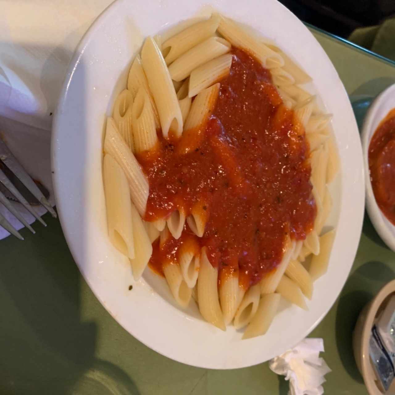 Penne en Salsa Roja