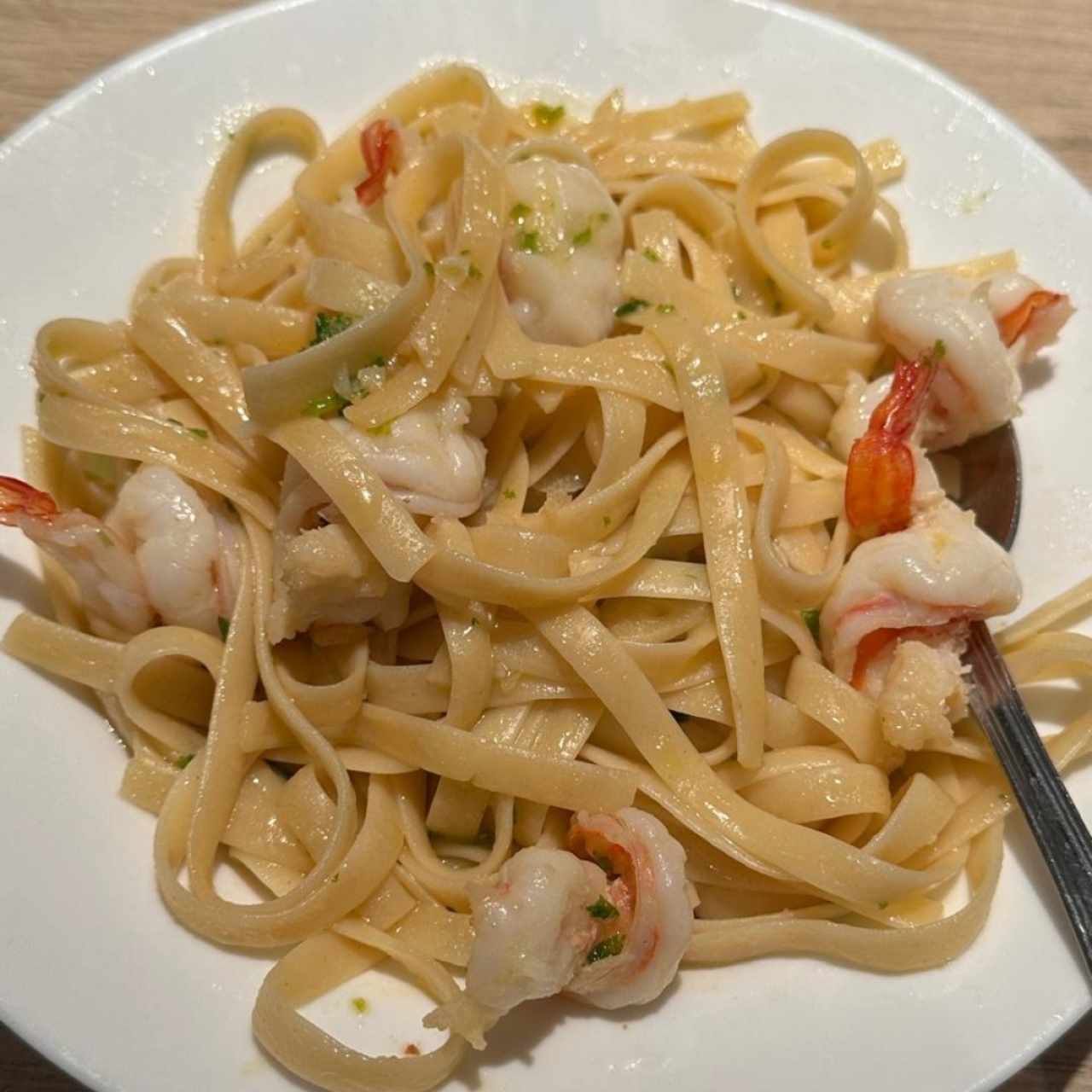 fettuccini Langostinos