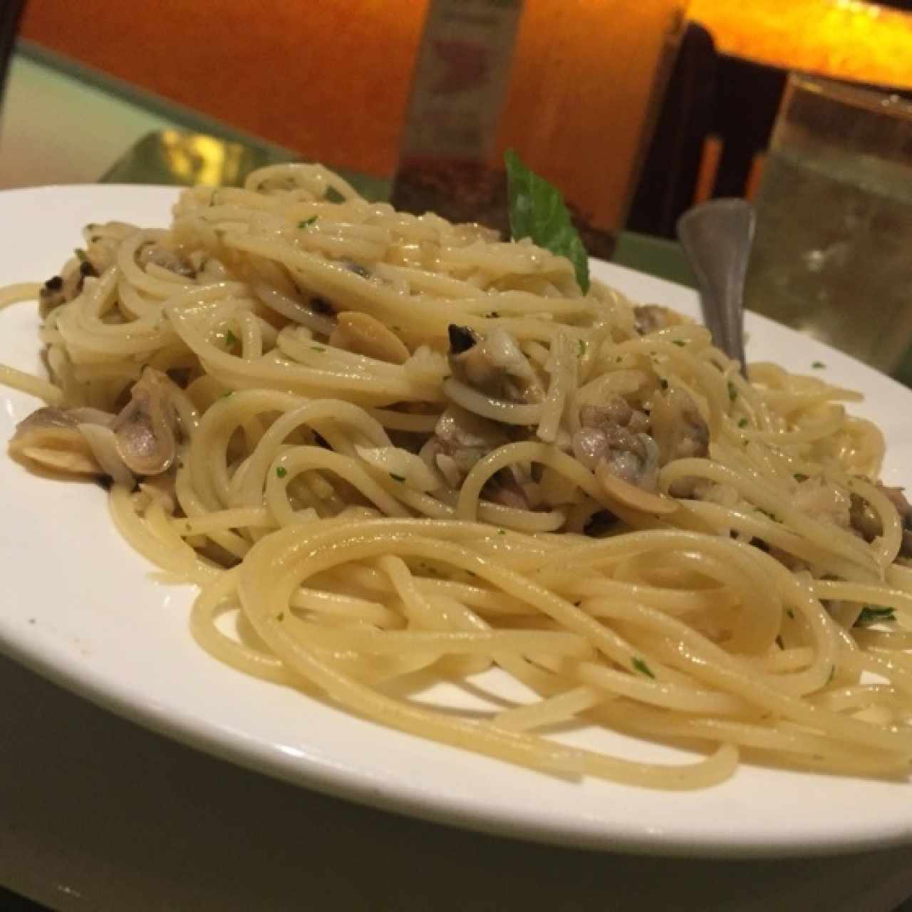 Spaguettini a la Vongole