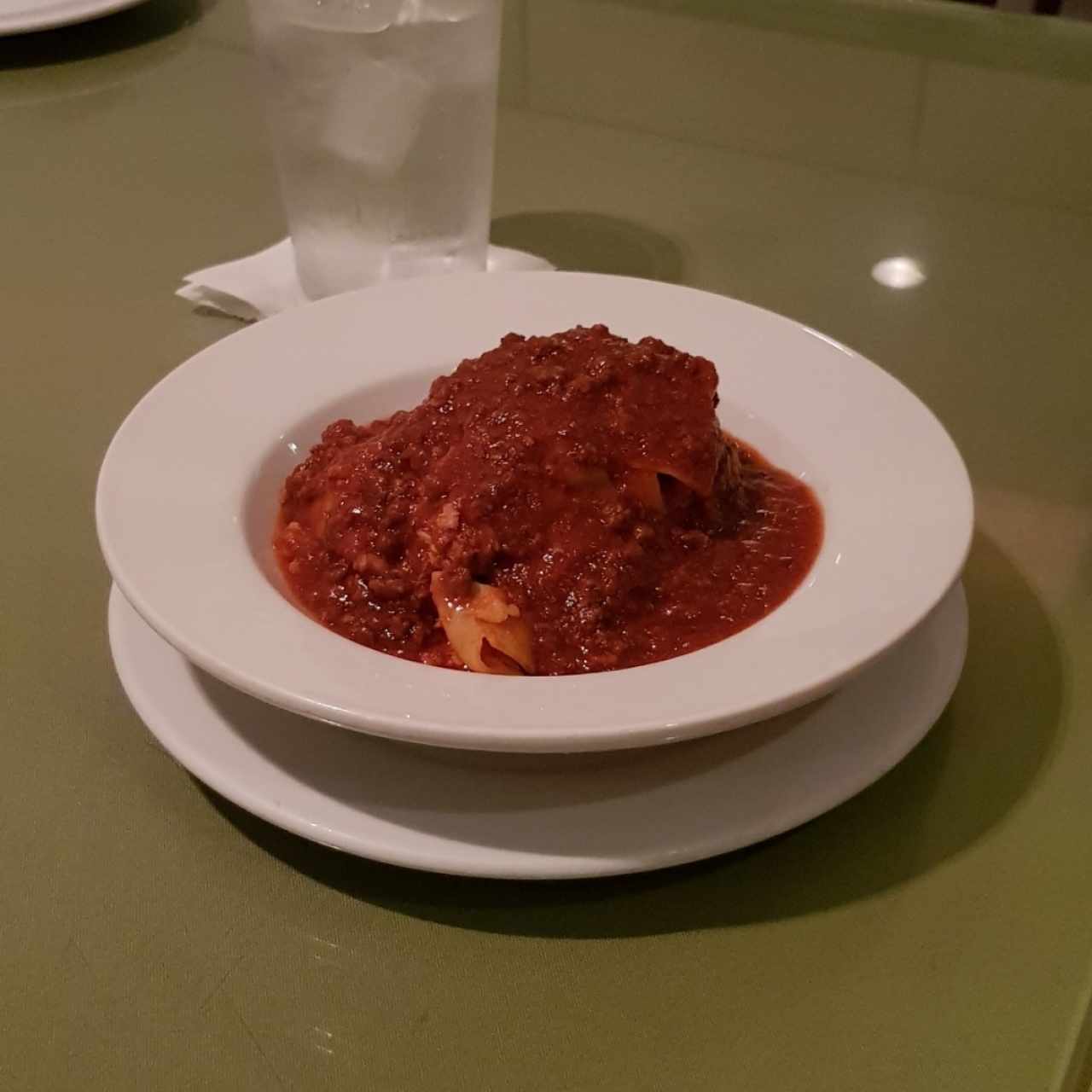 Lasagña de carne