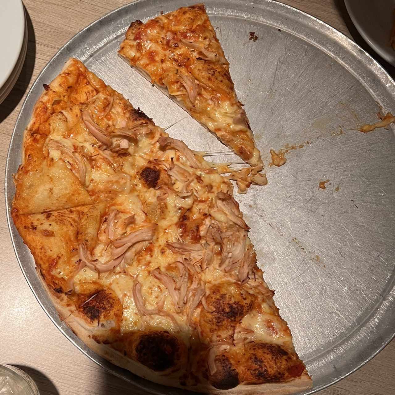 Pizza de pollo