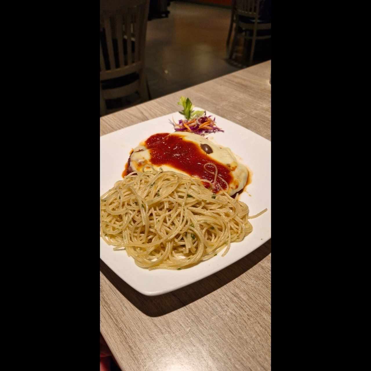 Pollo - Pechuga Parmigiana