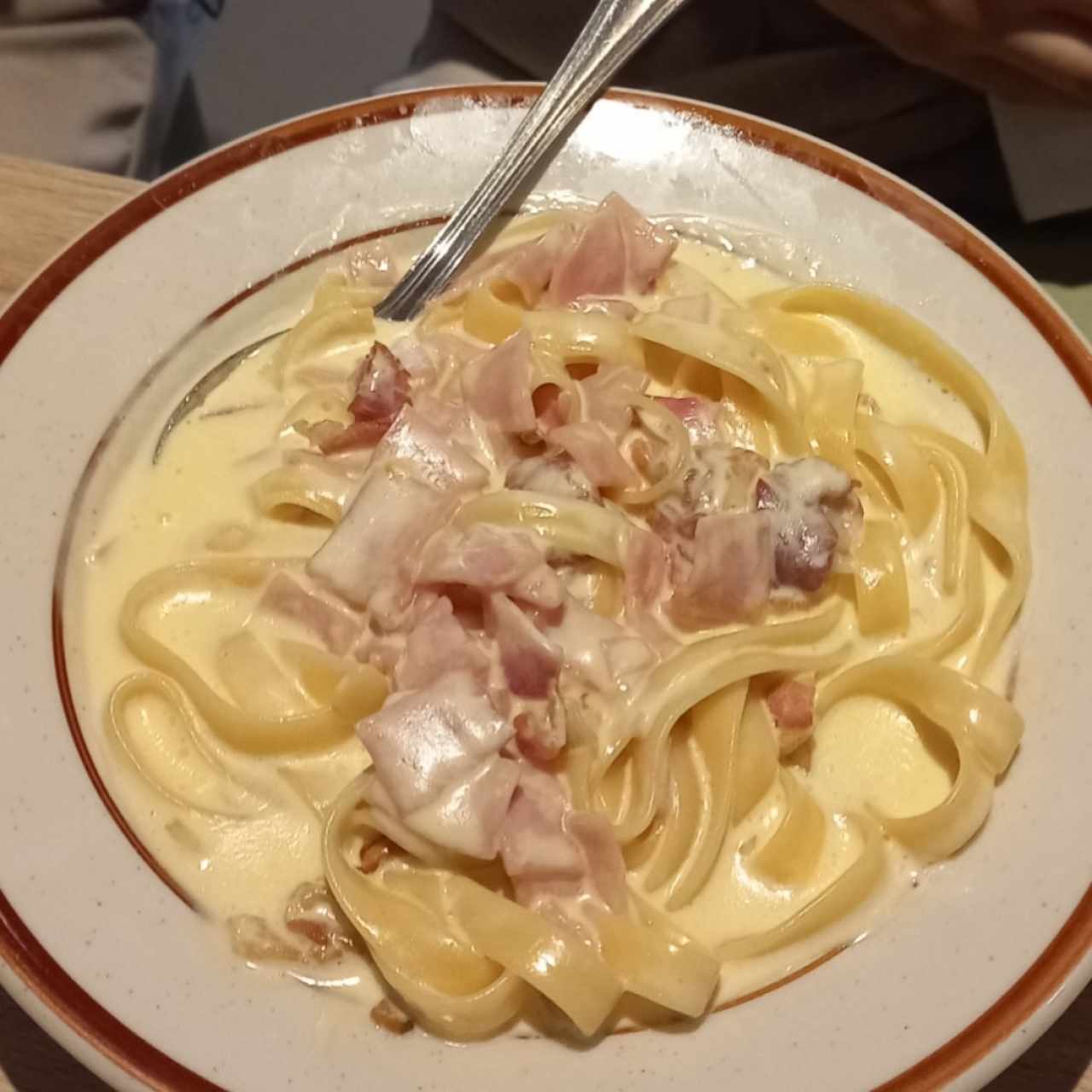 Pastas Especialidades - Fettucine Carbonara