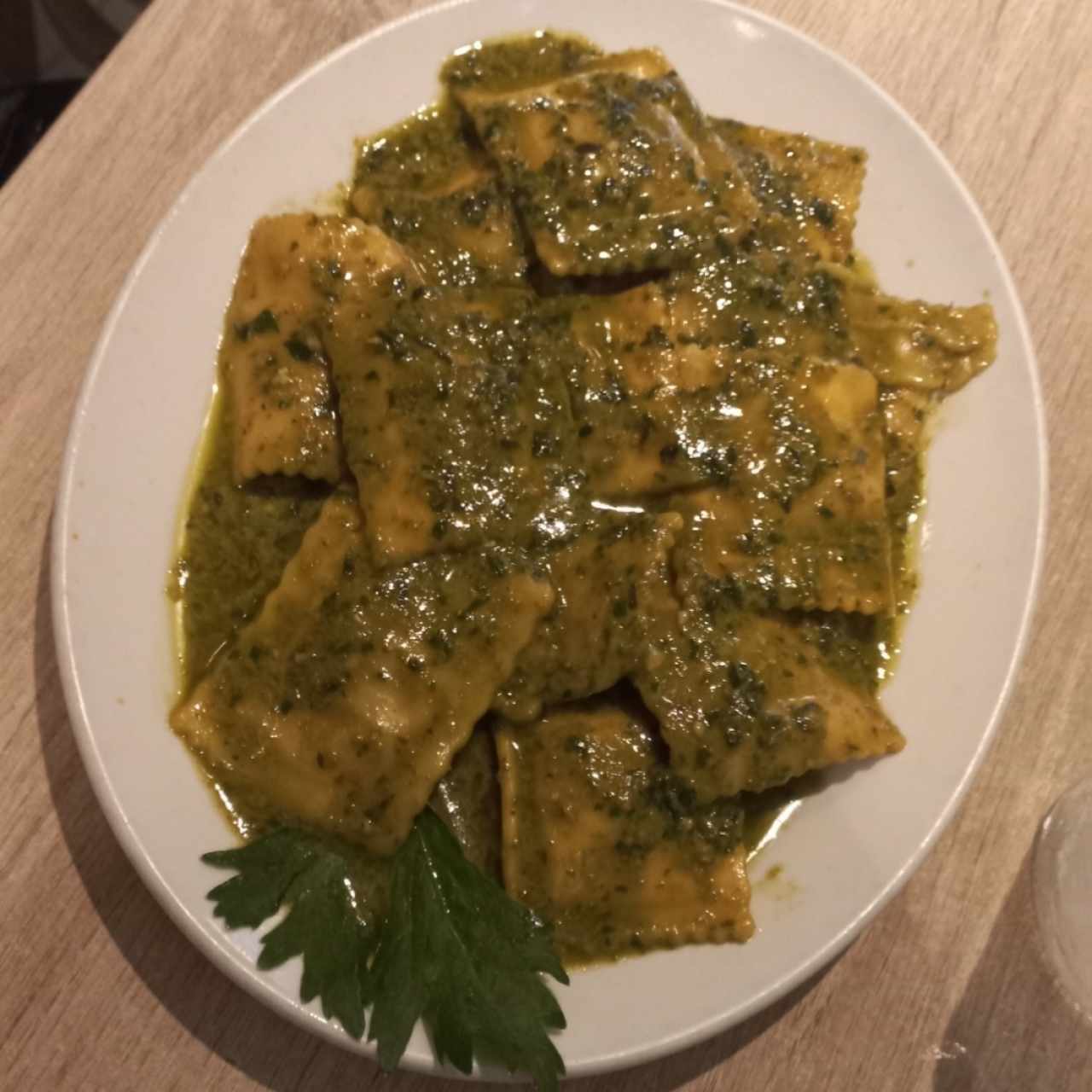 Ravioli al Pesto