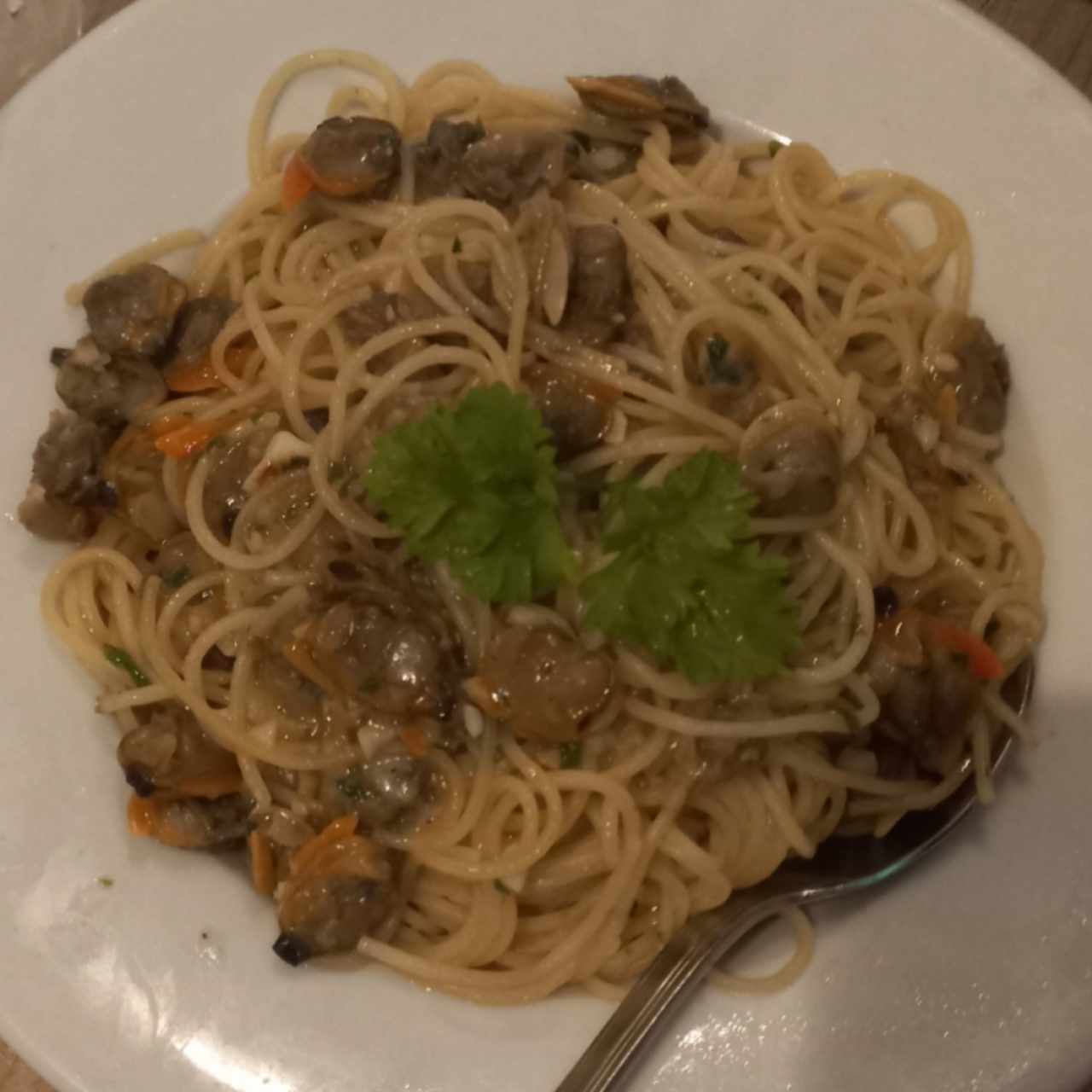 Pasta Vongole Almejas