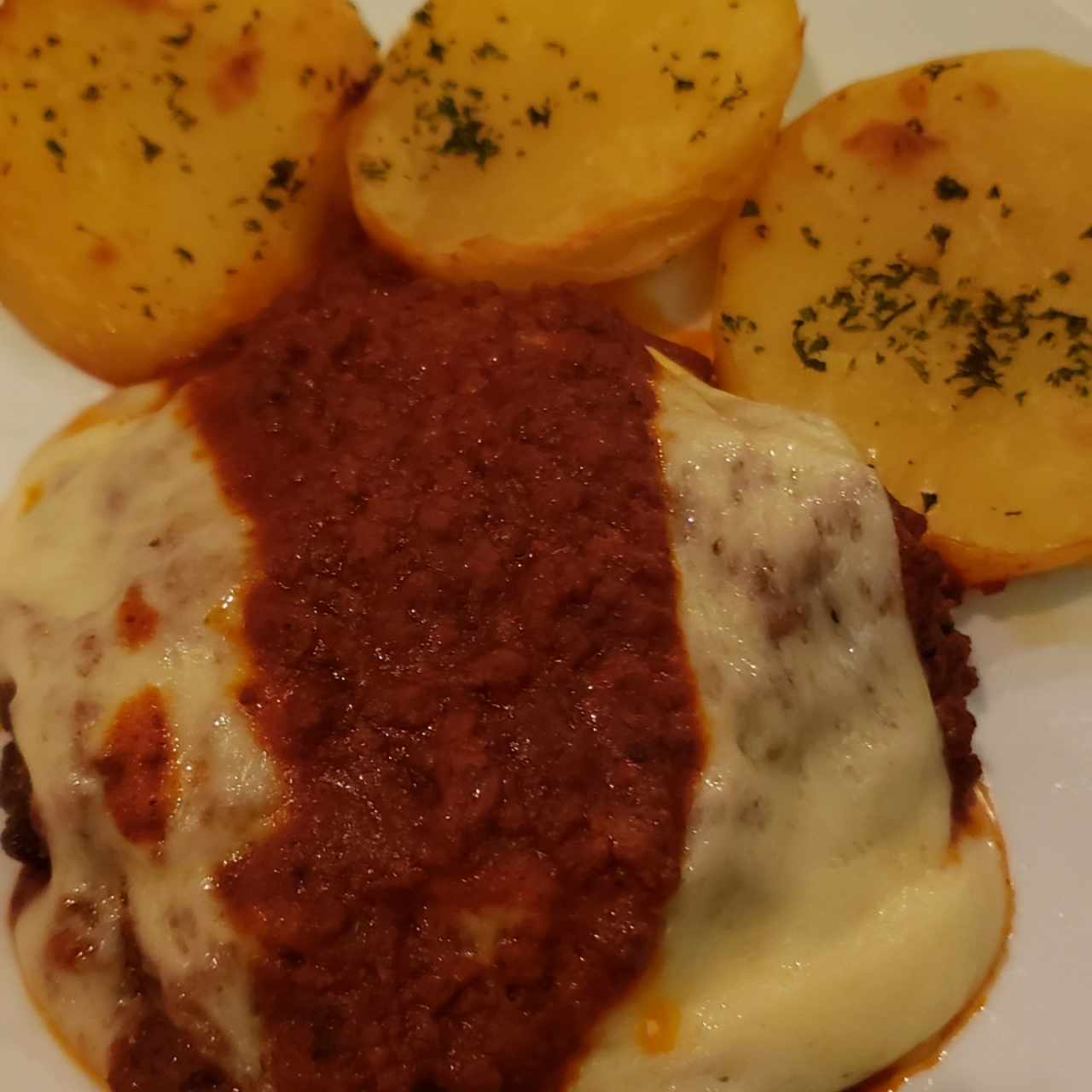 Pollo - Pechuga Parmigiana