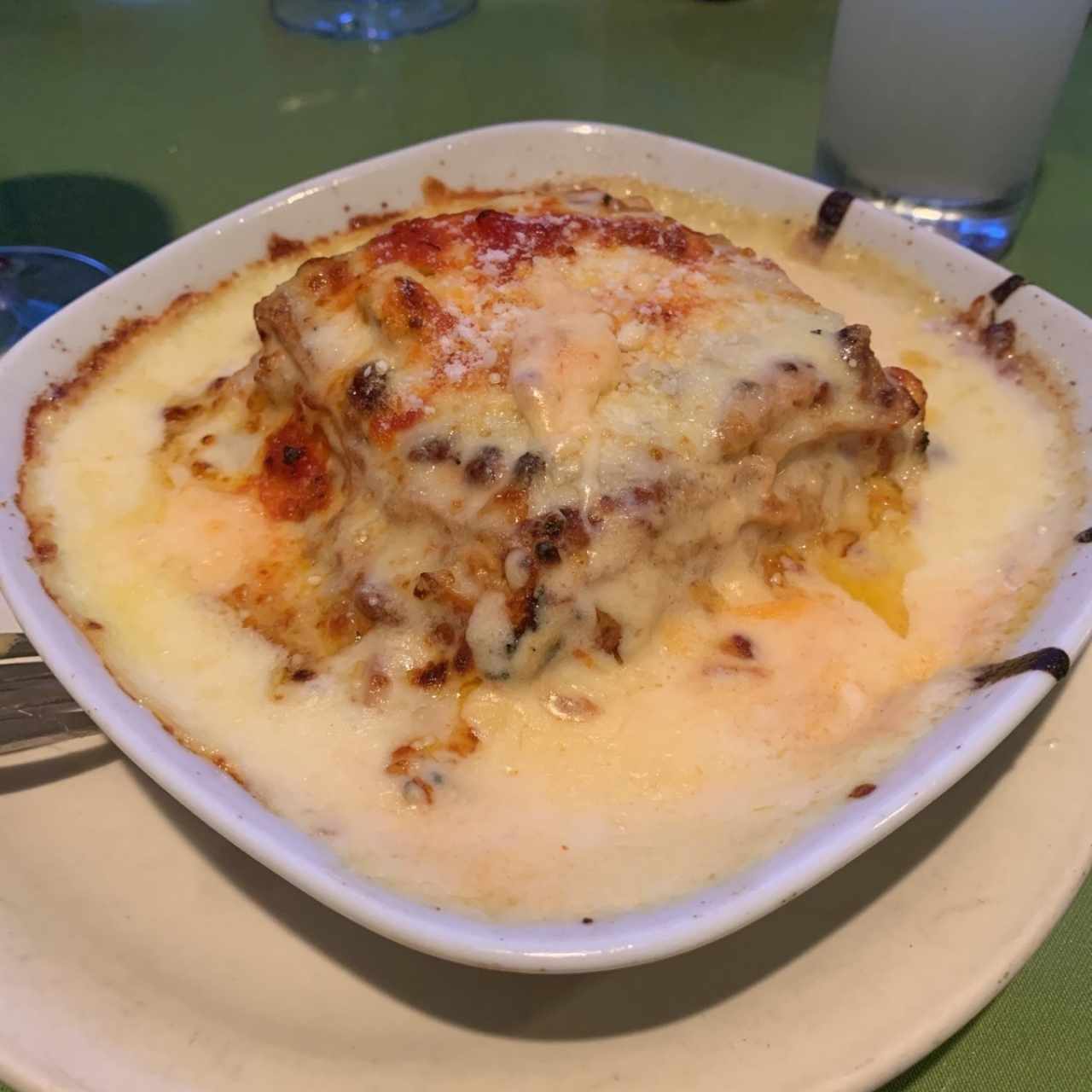 Lassagna de Pollo Gratinada