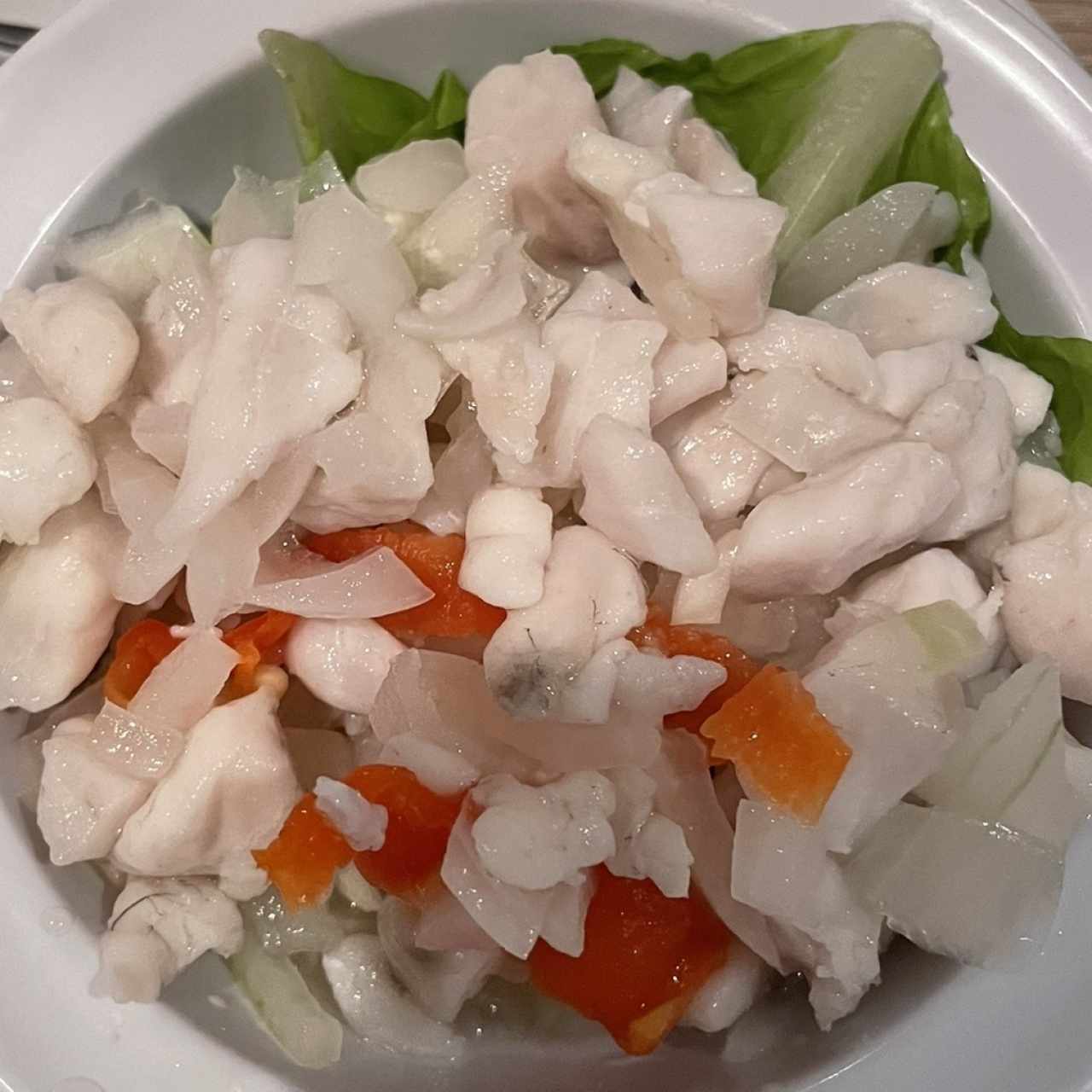 Entradas - Ceviche de Corvina