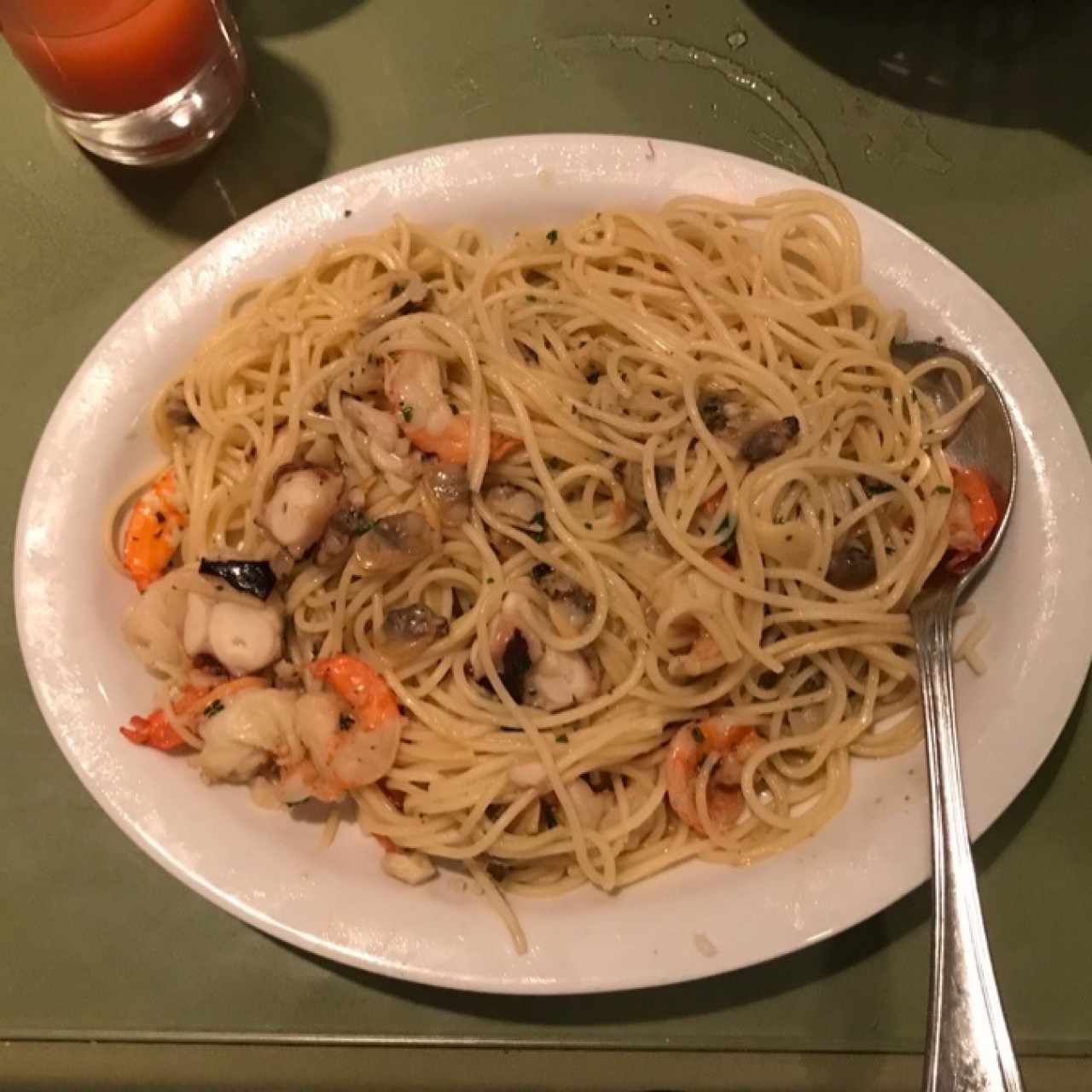 Spaguettini a la Pescatore