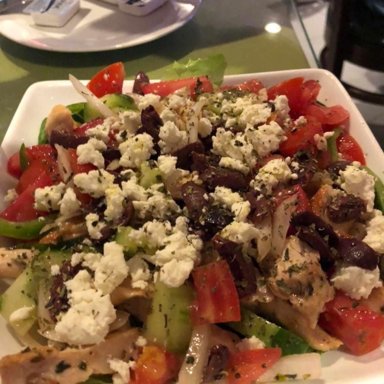 ensalada de pollo