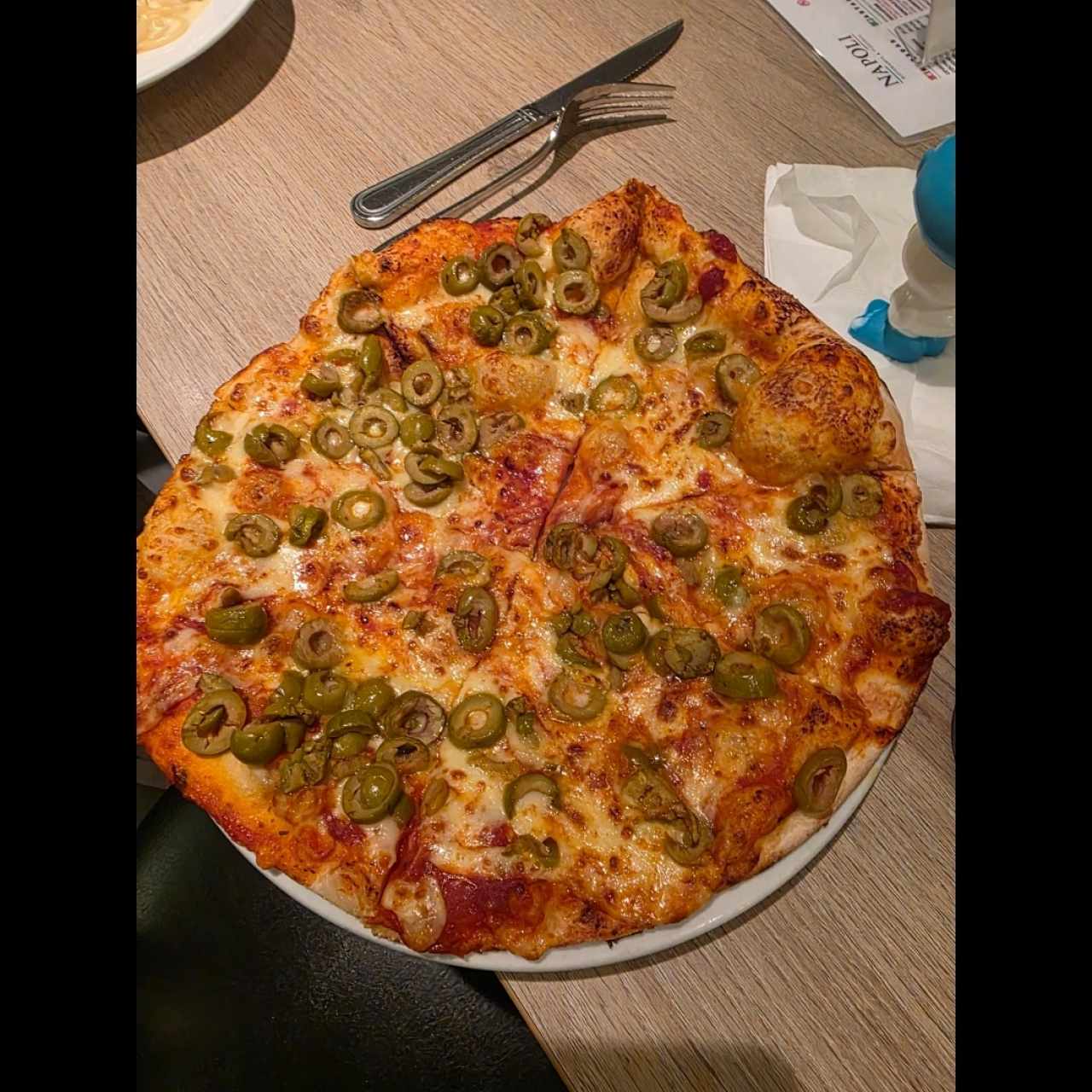 Pizza aceitunas