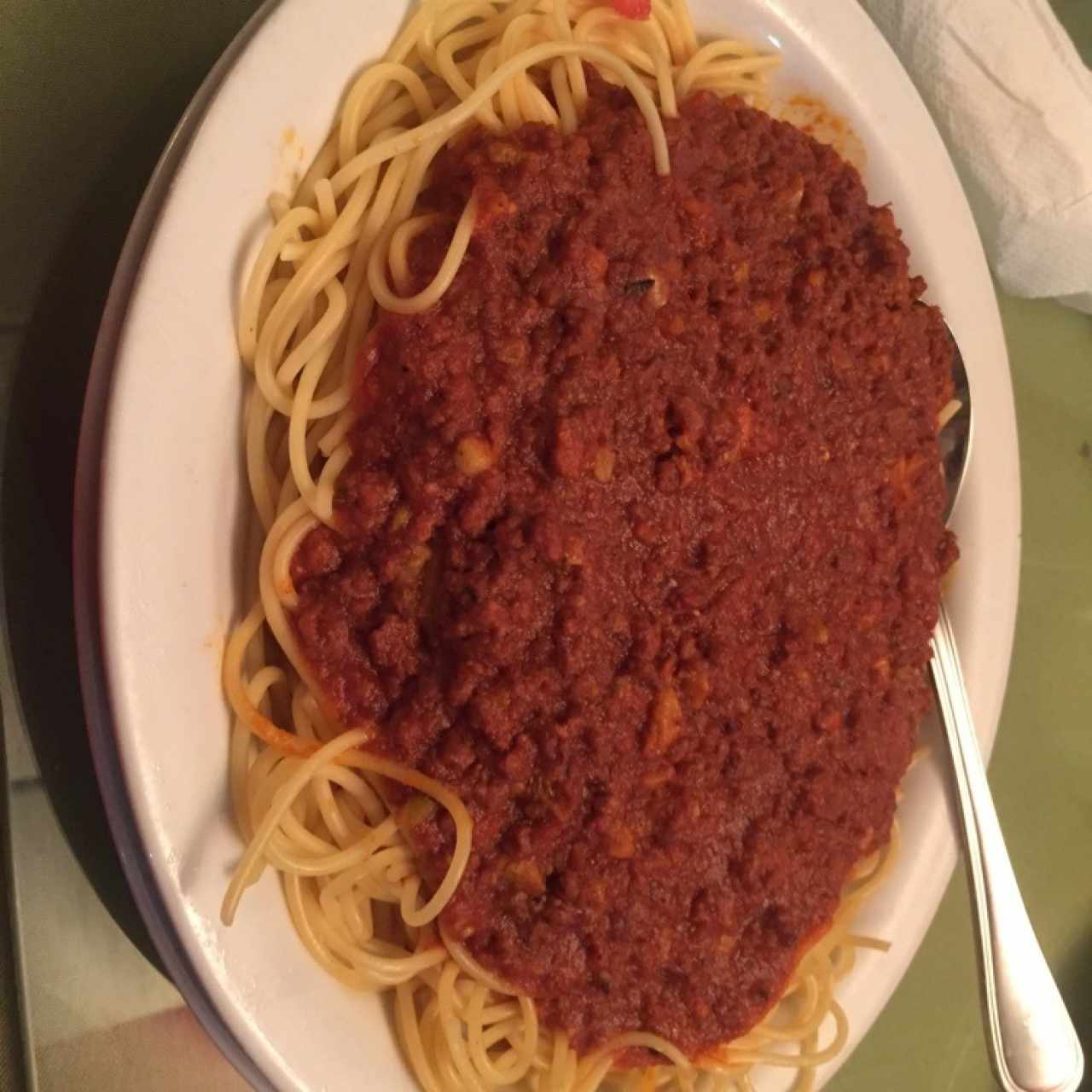 spaguetti bolognesa