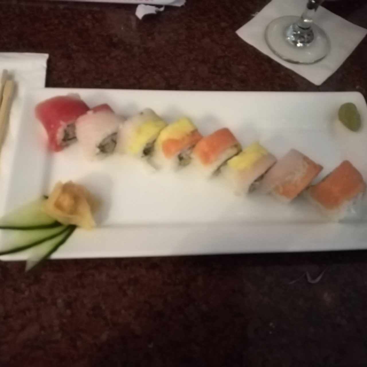 Rollos de sushi