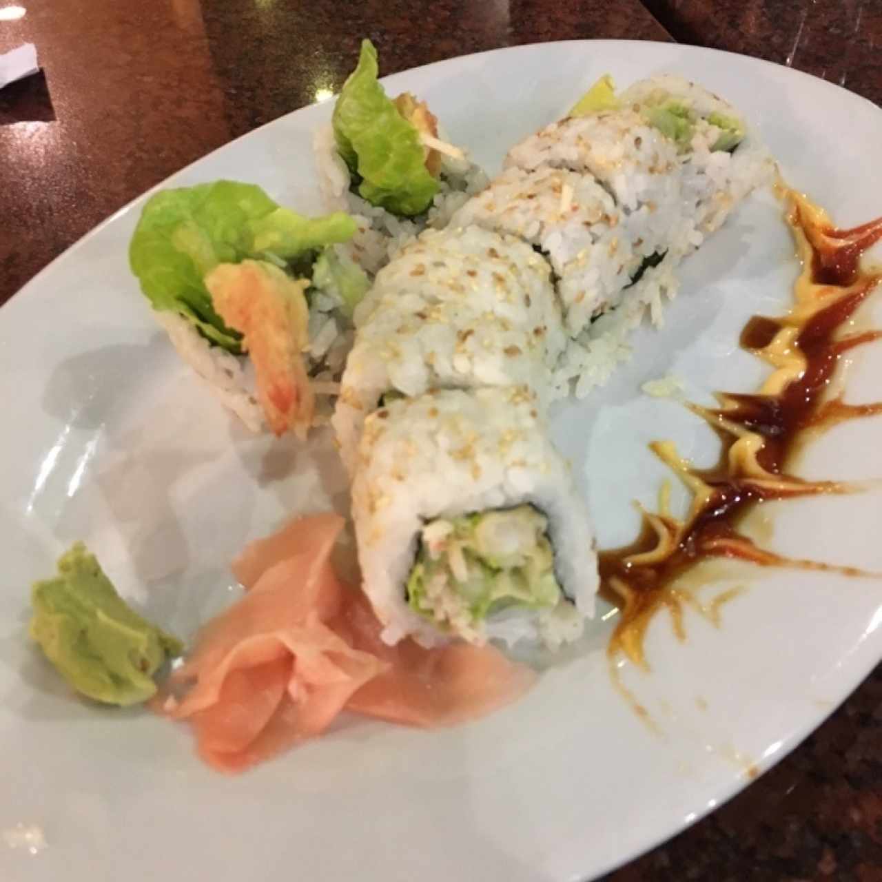 Shrimp tempura roll