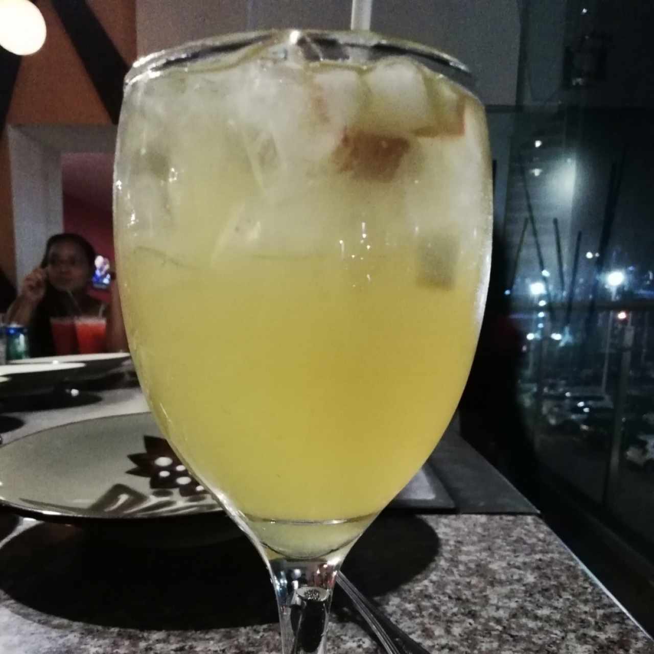 white peach sangria