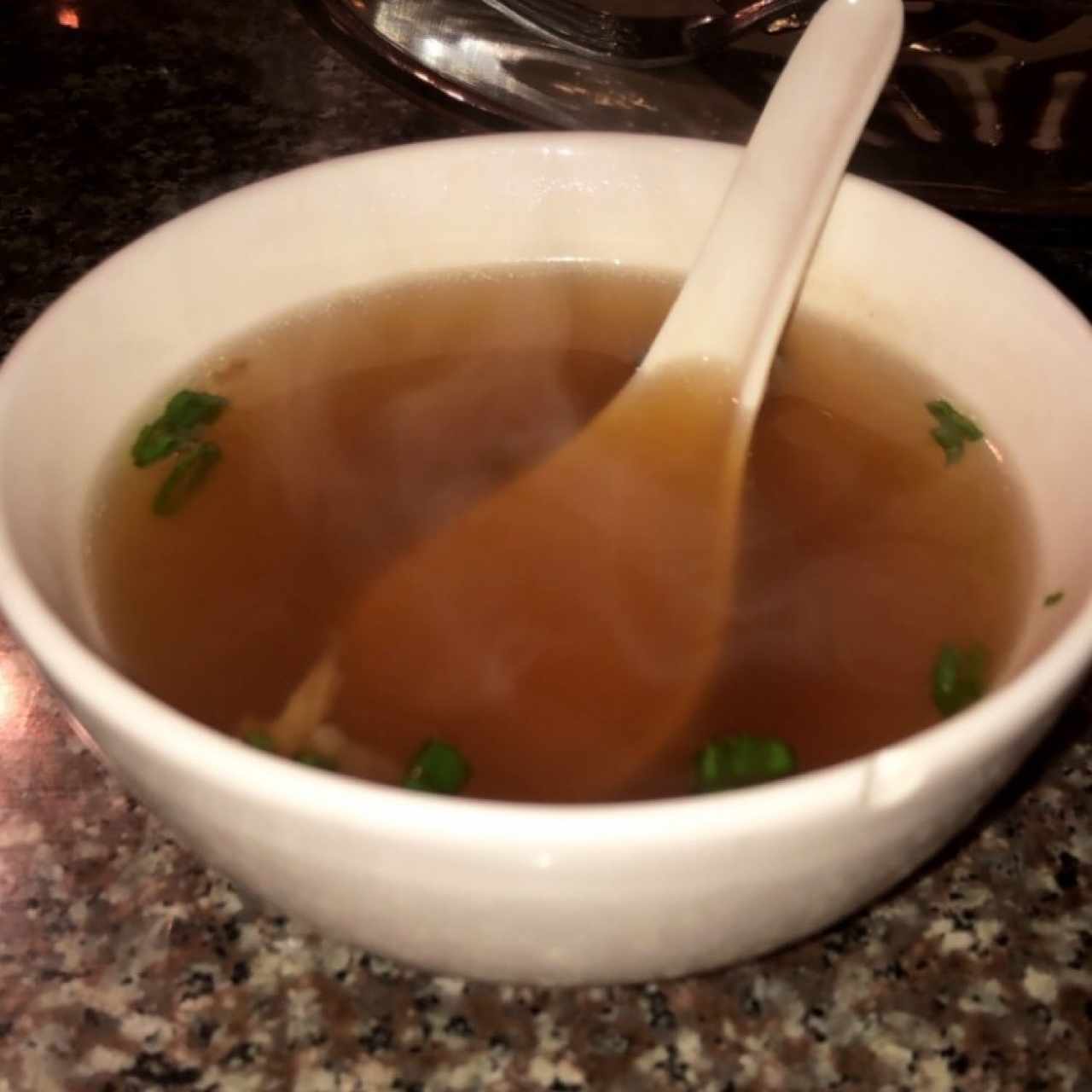 Miso soup de entrada