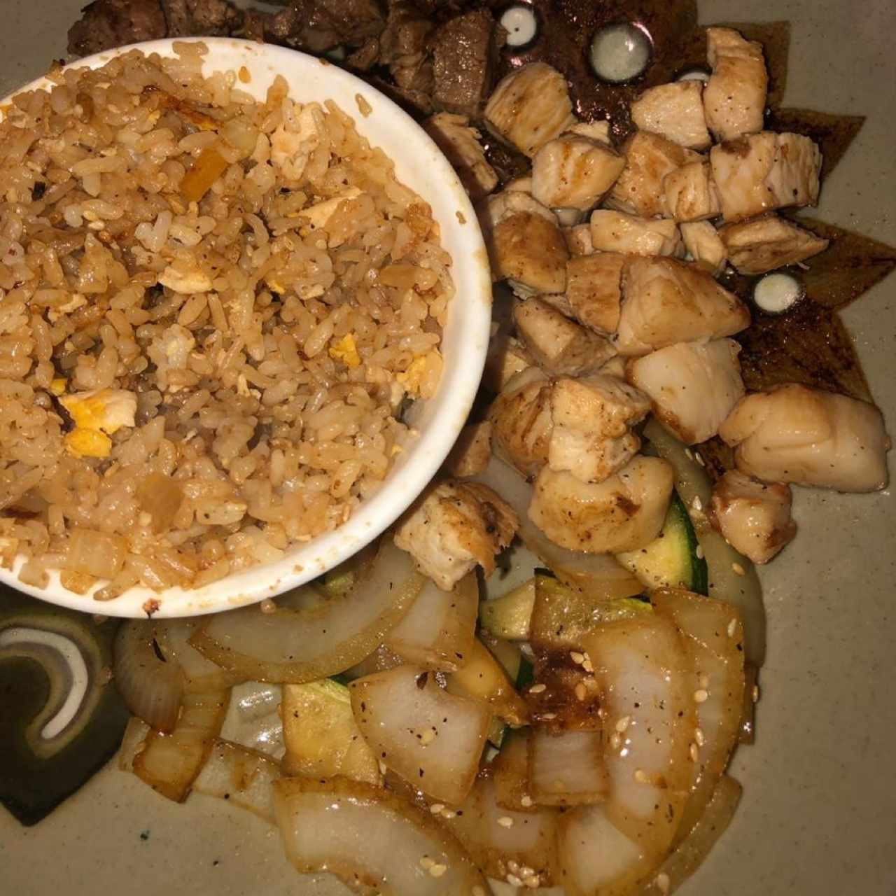 Sea Scallops con Filet Mignon. 😍