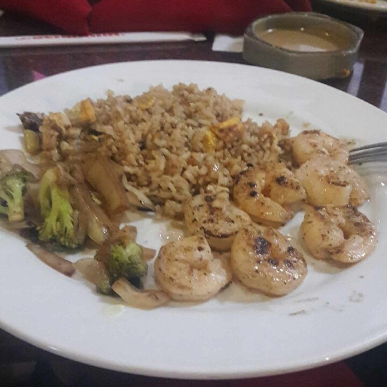 Hoy volví por Hibachi Shrimps ¡delicioso!