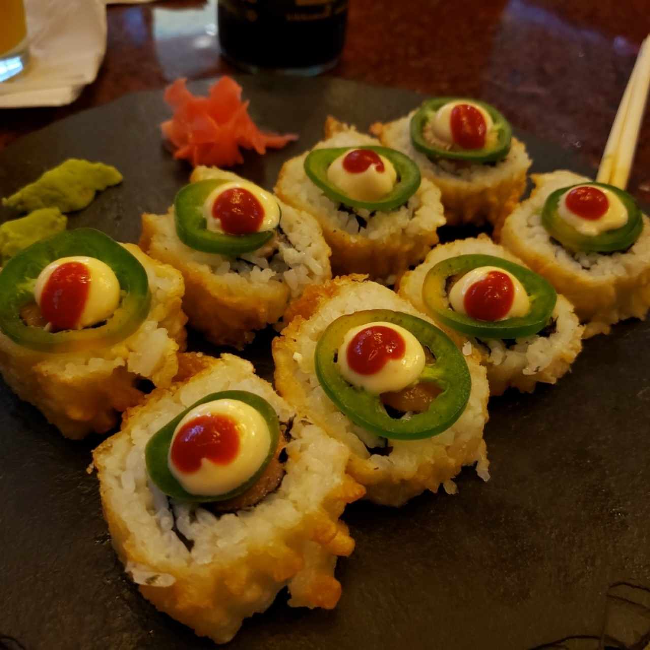 Las Vegas roll 