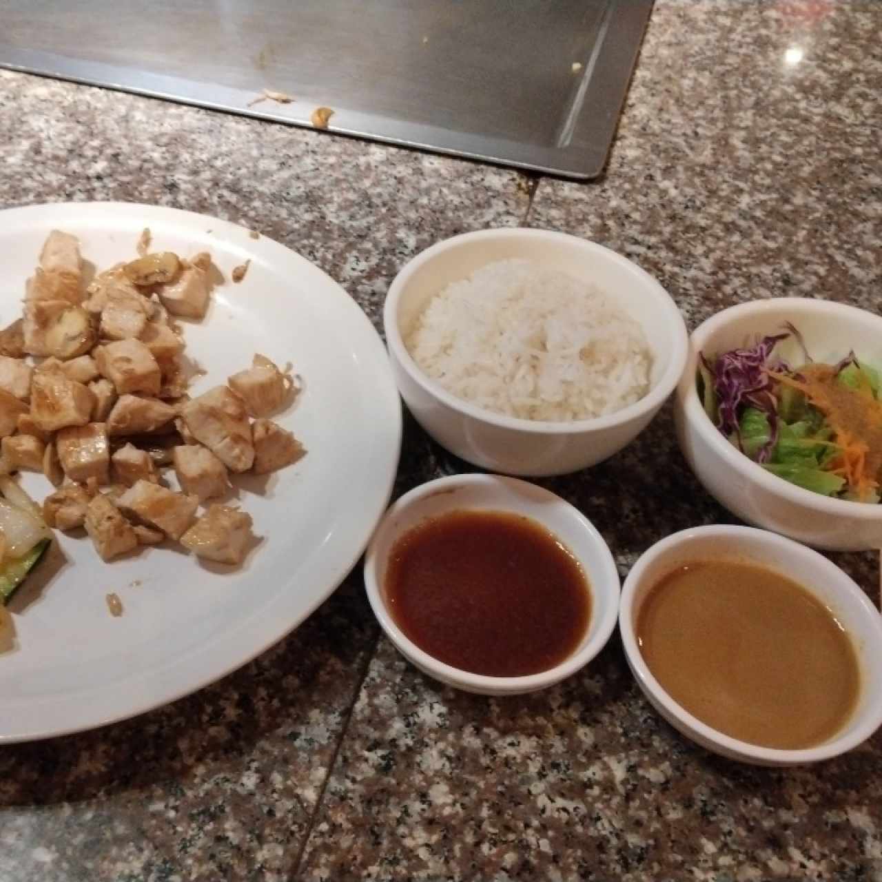 MENU TEPPANYAKI - Hibachi Chicken