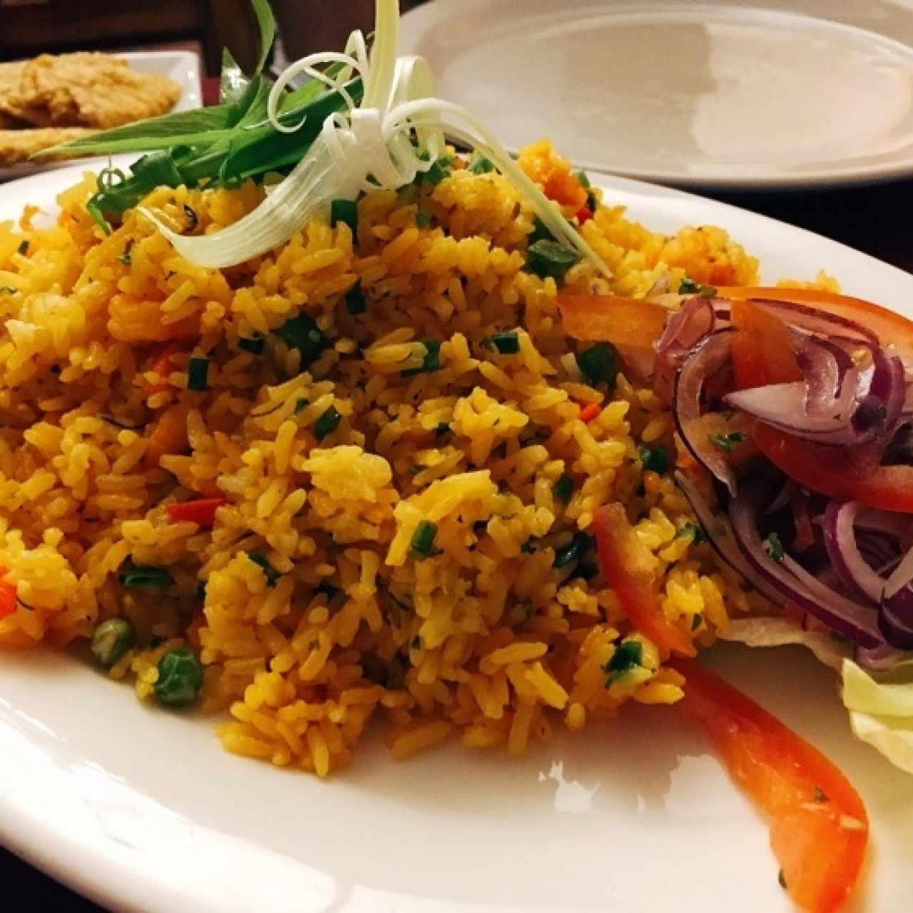 arroz de camarones