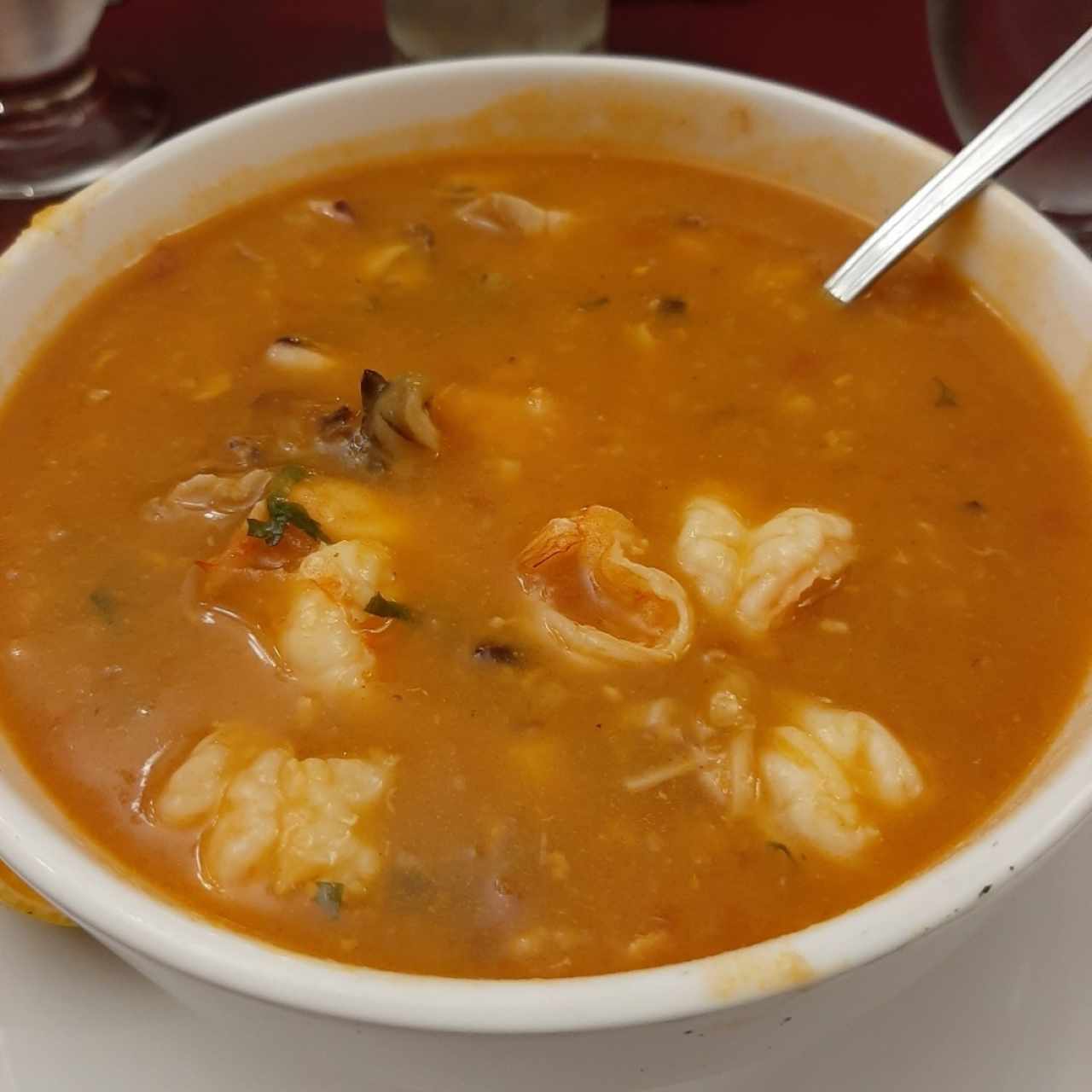 sopa de mariscos 