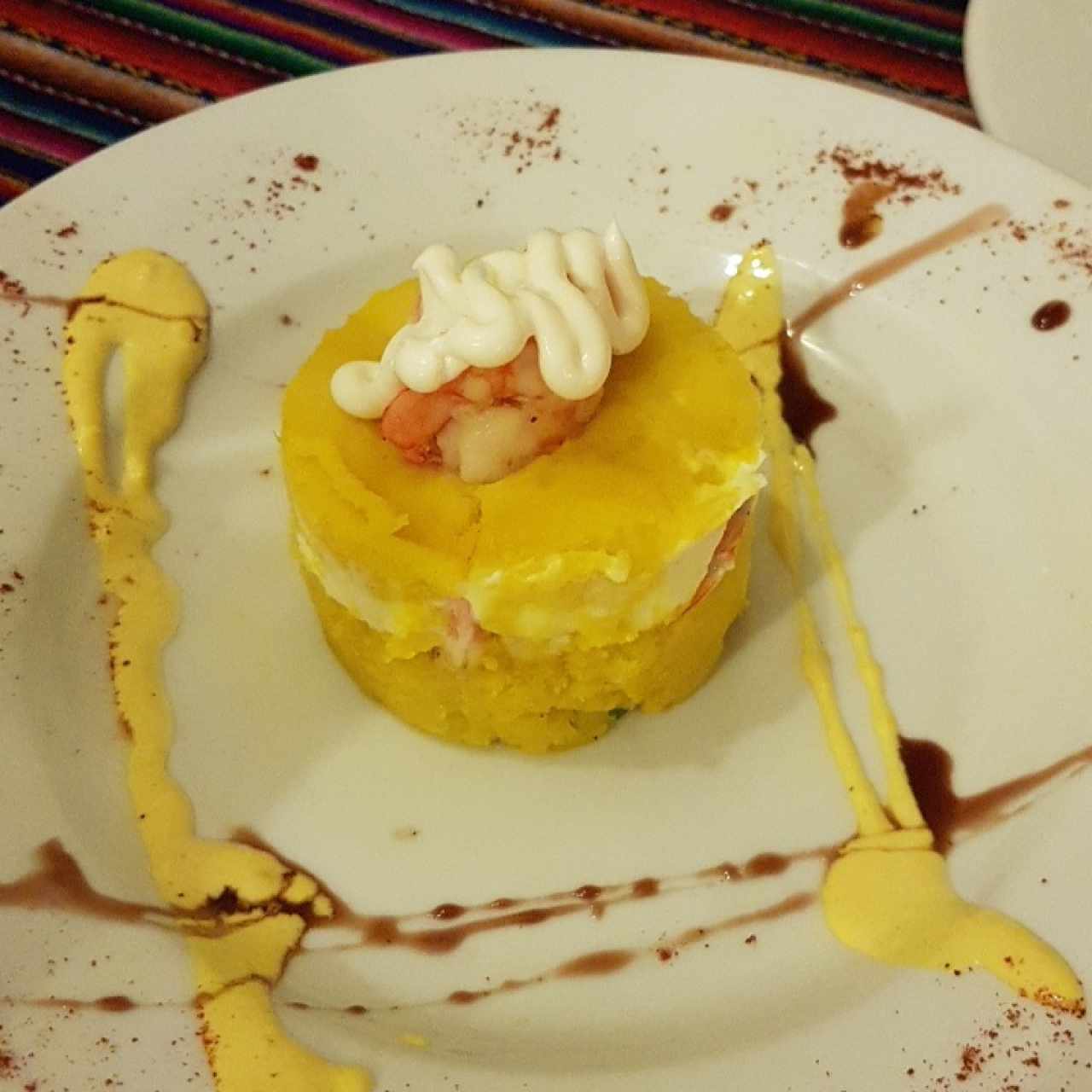 causa de camarones