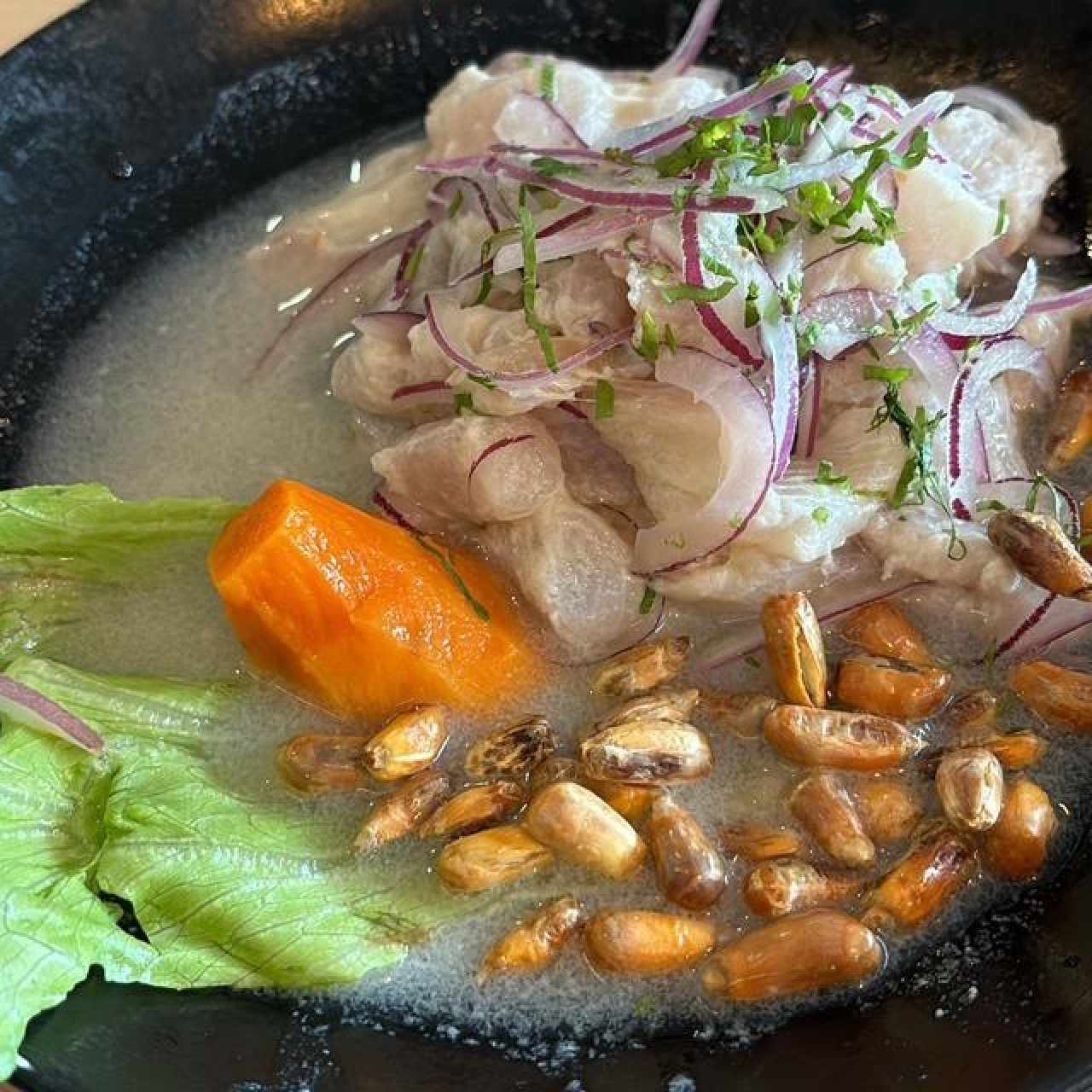 Entradas Frías - Ceviche de Pescado