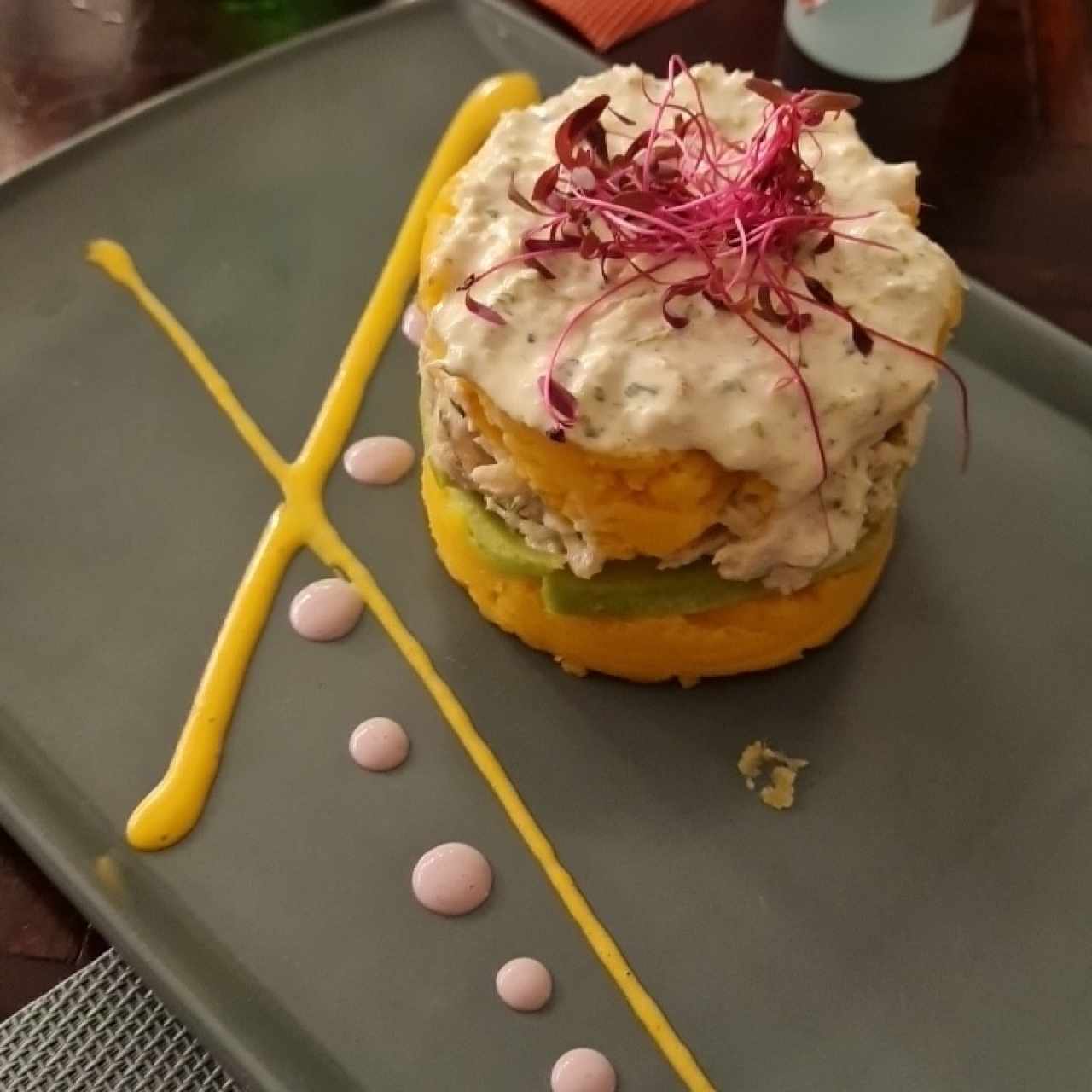 Causa de Pollo / Causa de Camarón