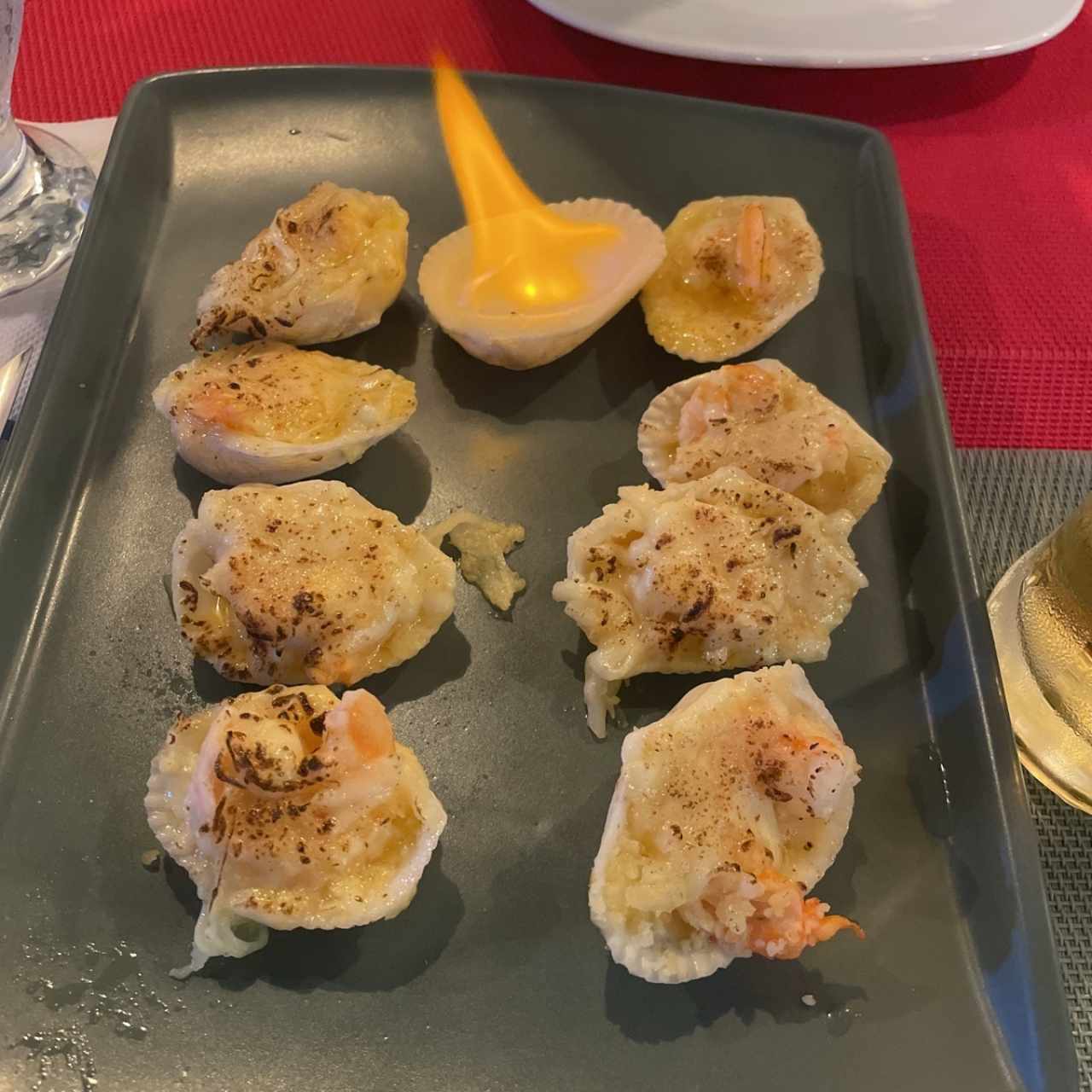 Camarones a la Parmesana