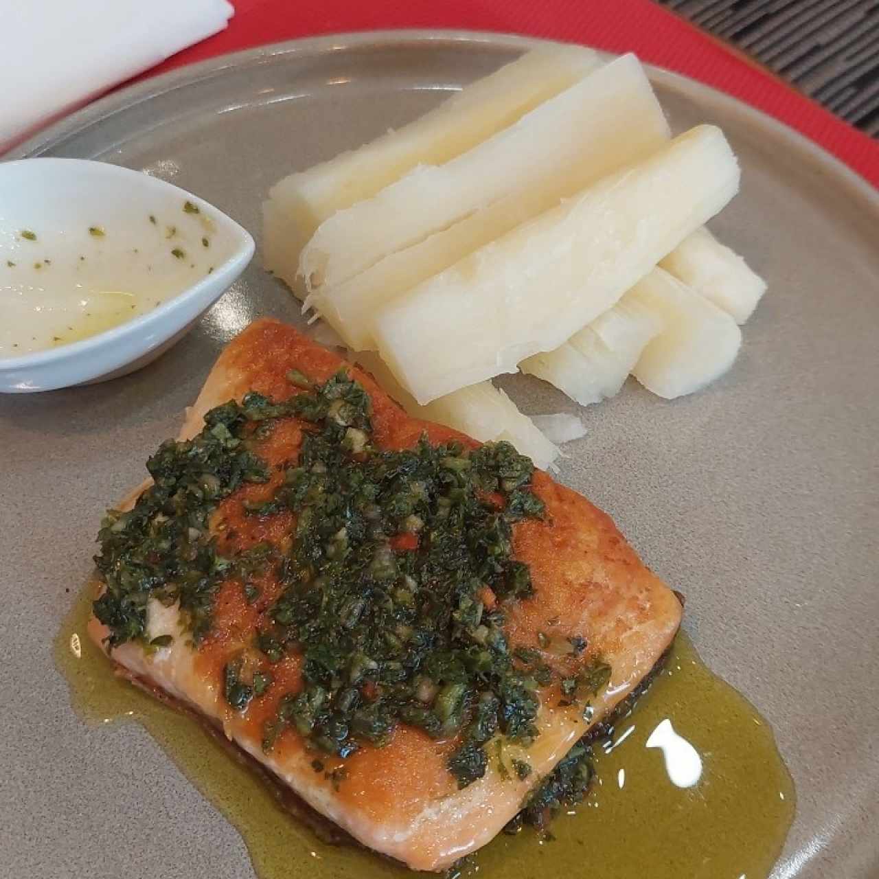 salmon a la plancha