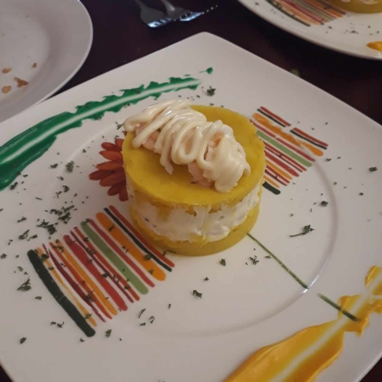 Causa de camarones 