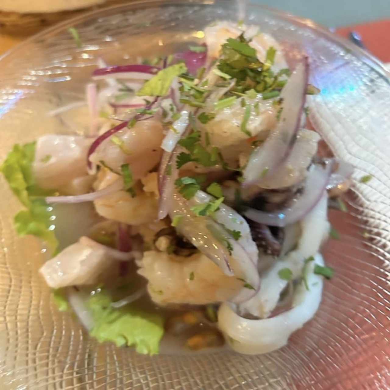 Ceviche Frito Pescado / Pollo